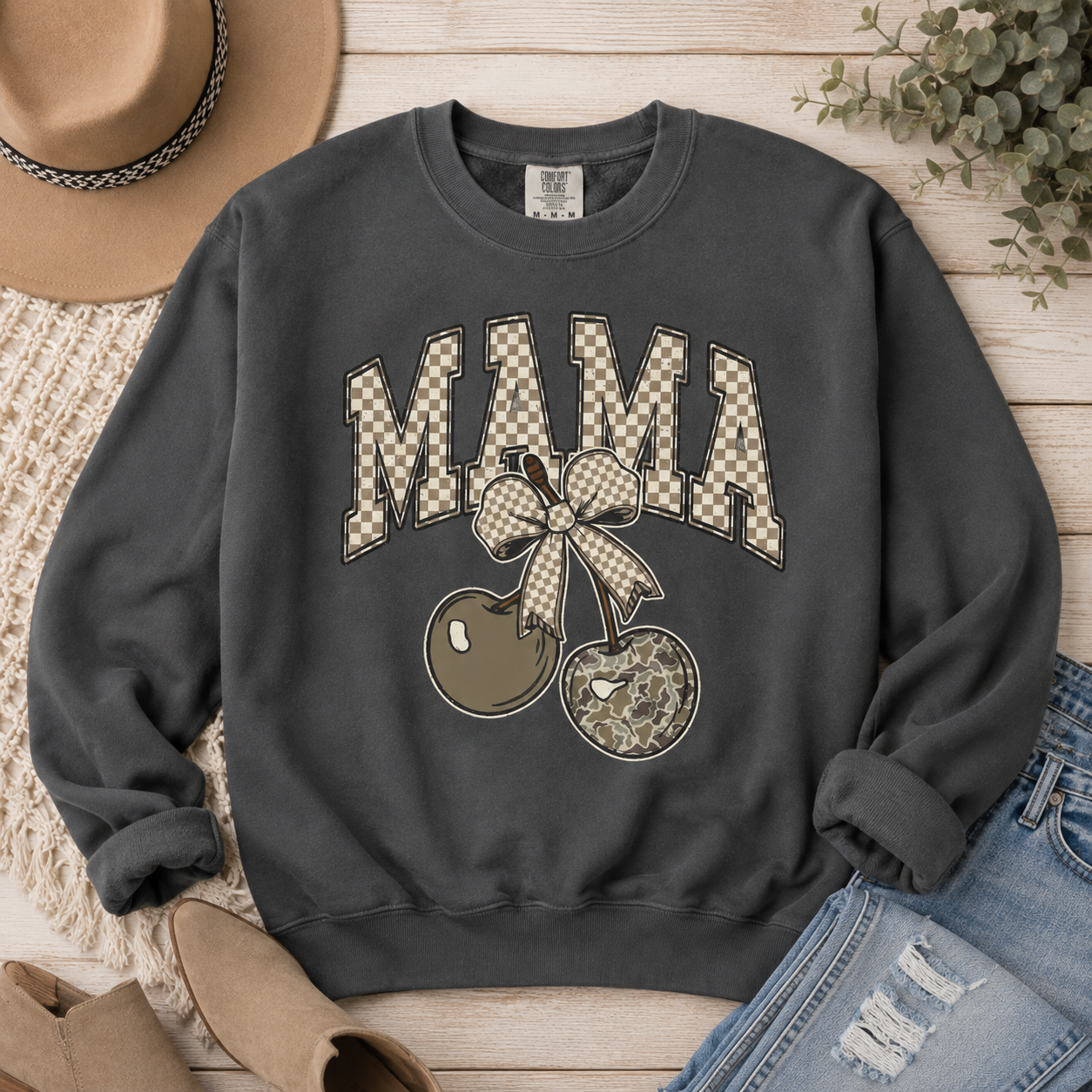 Unisex Garment-Dyed Sweatshirt