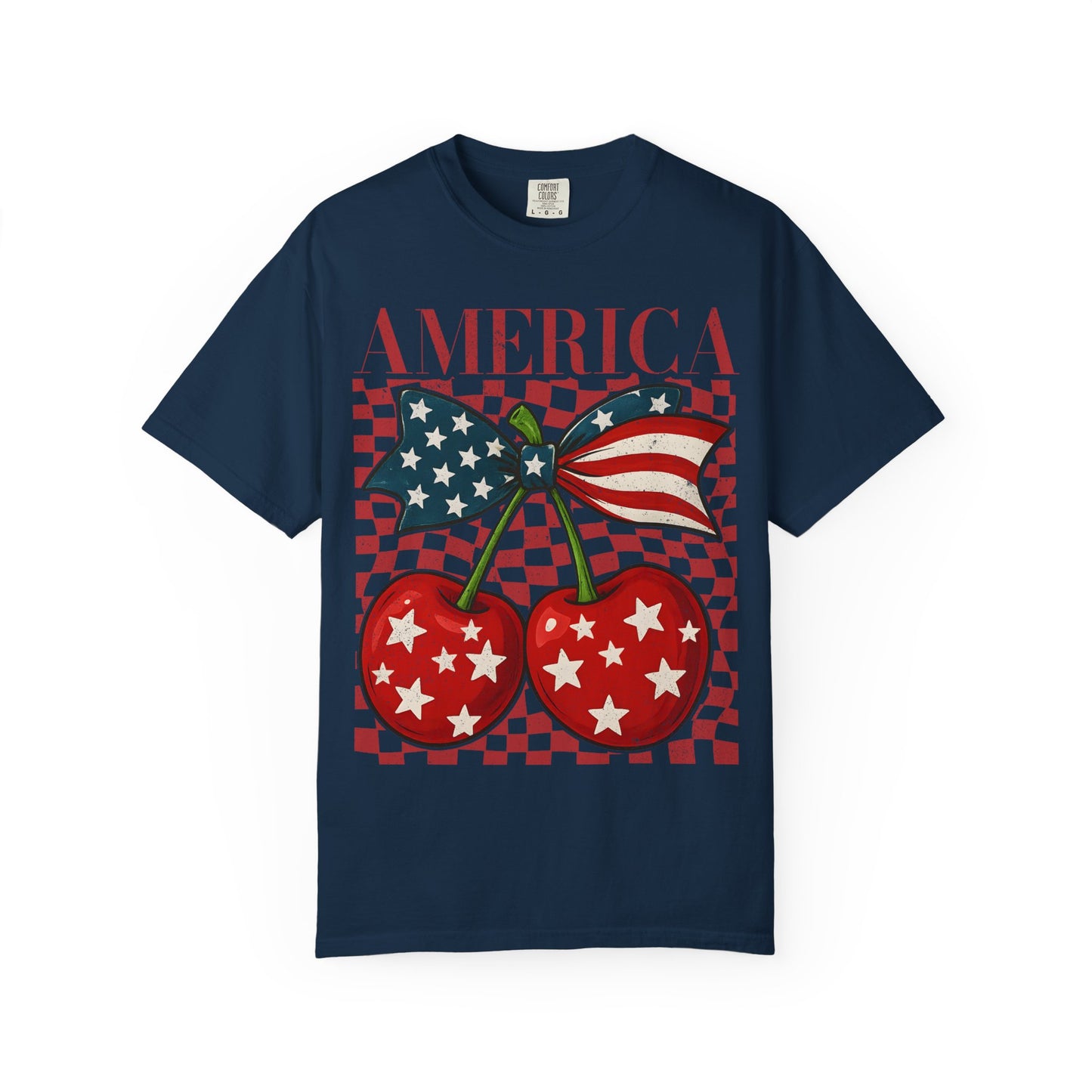 America Cherry Graphic T-Shirt