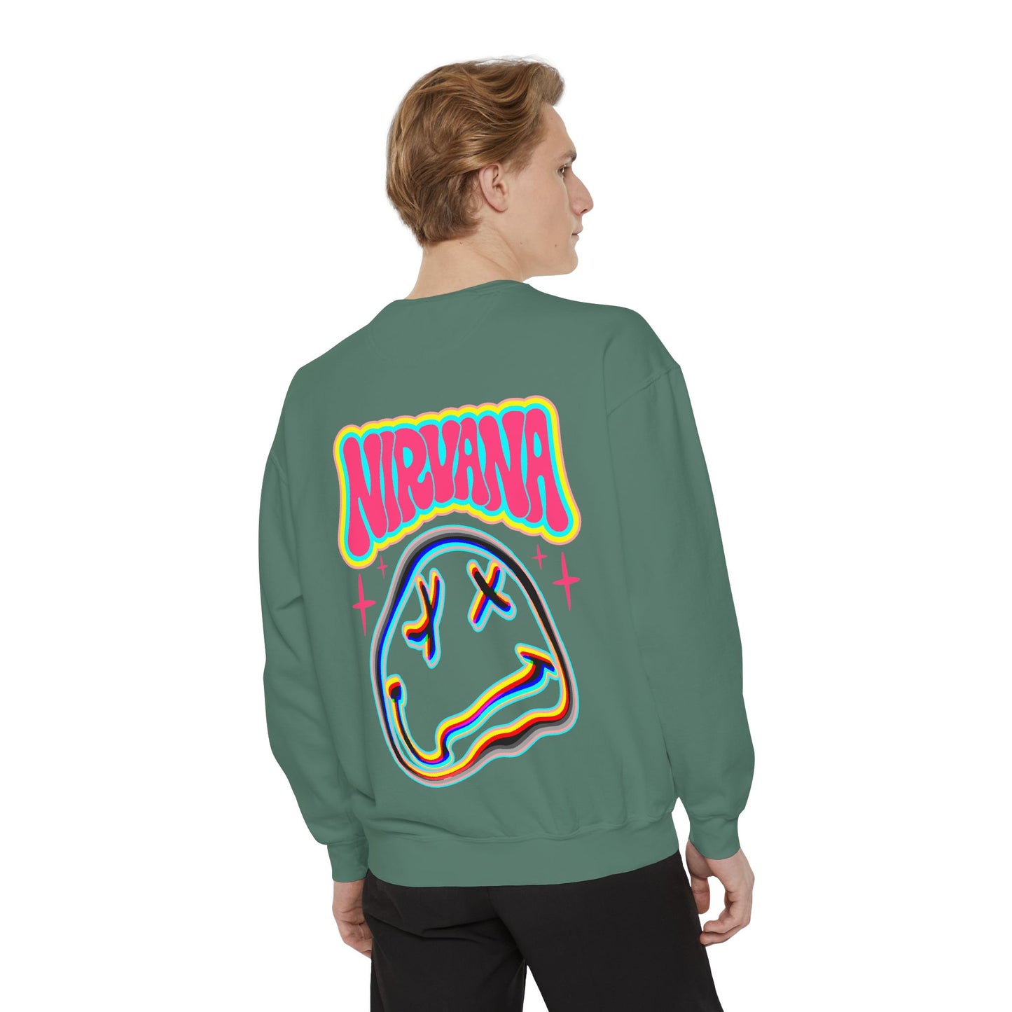 Nirvana Psychedelic Smiley Sweatshirt