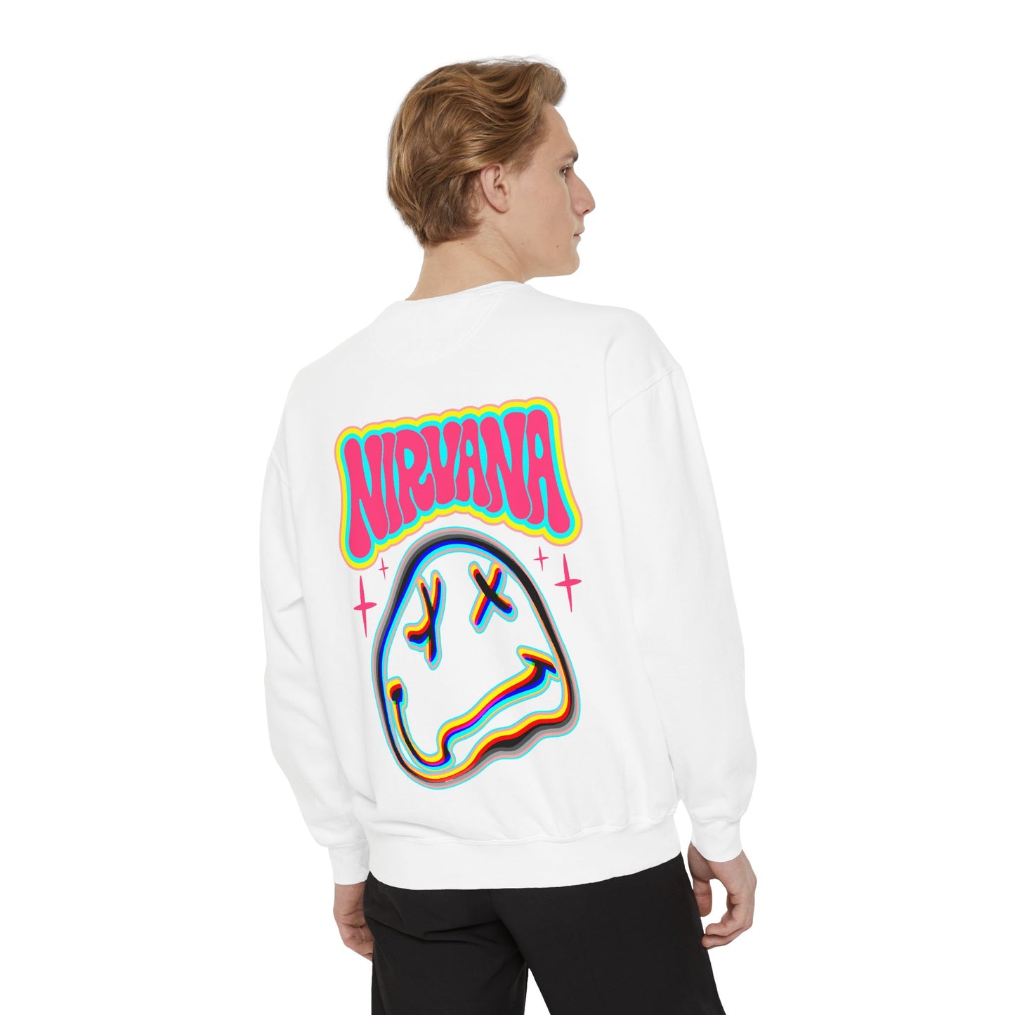 Nirvana Psychedelic Smiley Sweatshirt