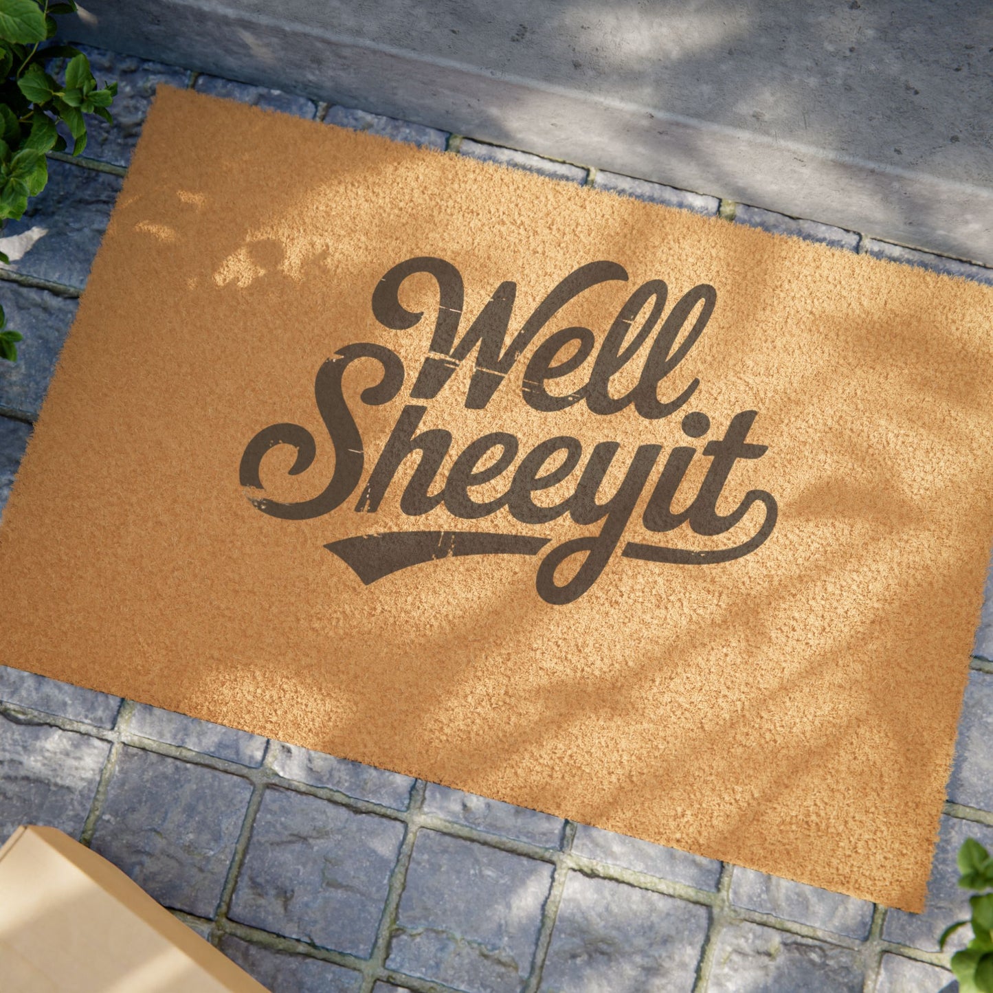 Doormat - "Well Sheeyit"