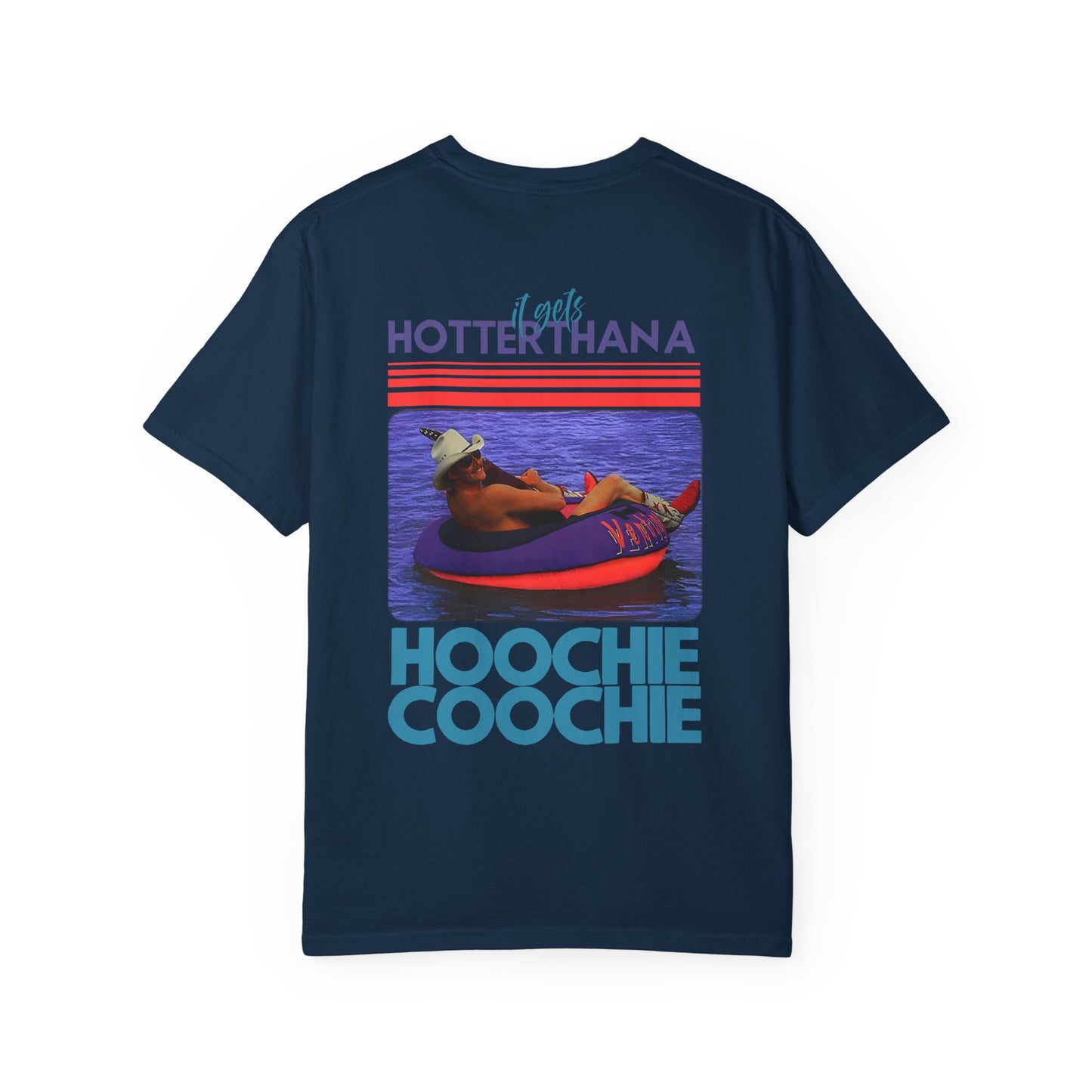 Hoochie Coochie T-Shirt — Retro Pool Vibes Graphic Tee