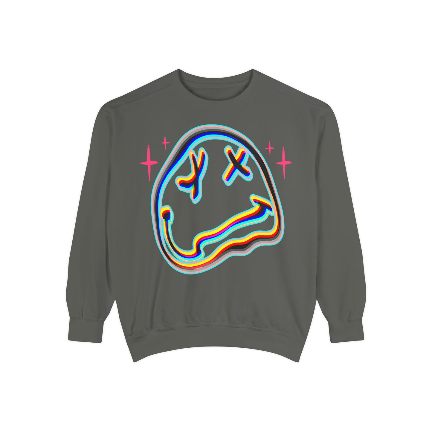 Nirvana Psychedelic Smiley Sweatshirt