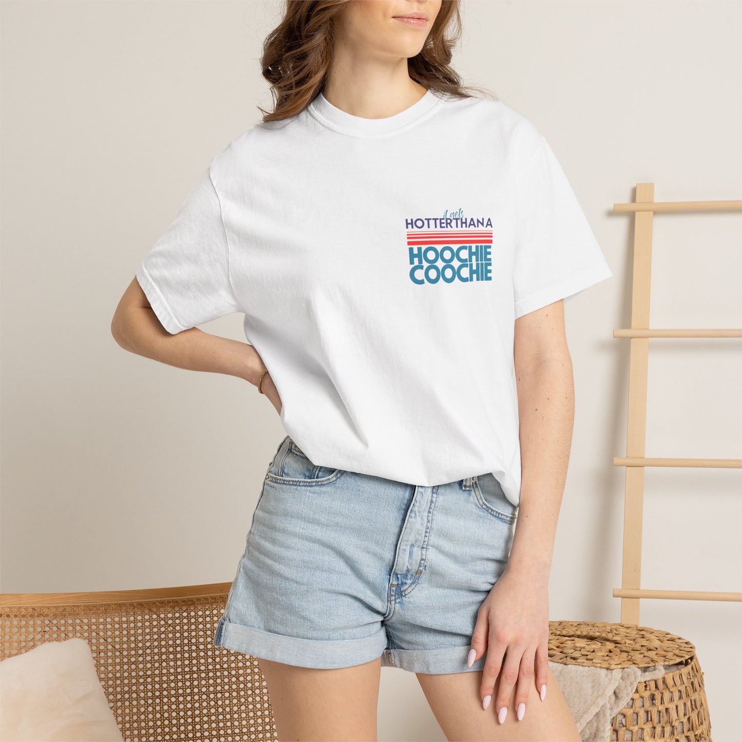 Hoochie Coochie T-Shirt — Retro Pool Vibes Graphic Tee