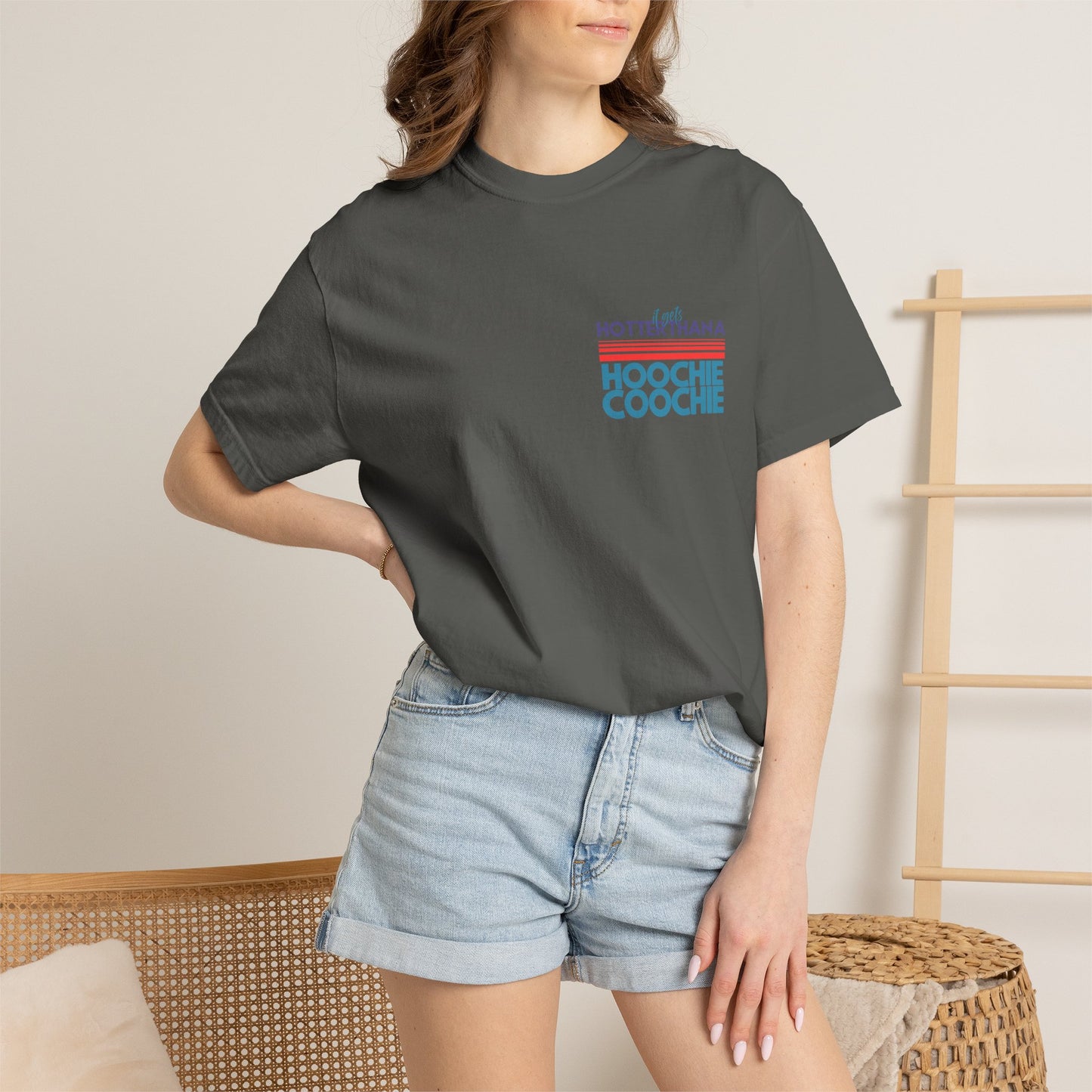 Hoochie Coochie T-Shirt — Retro Pool Vibes Graphic Tee