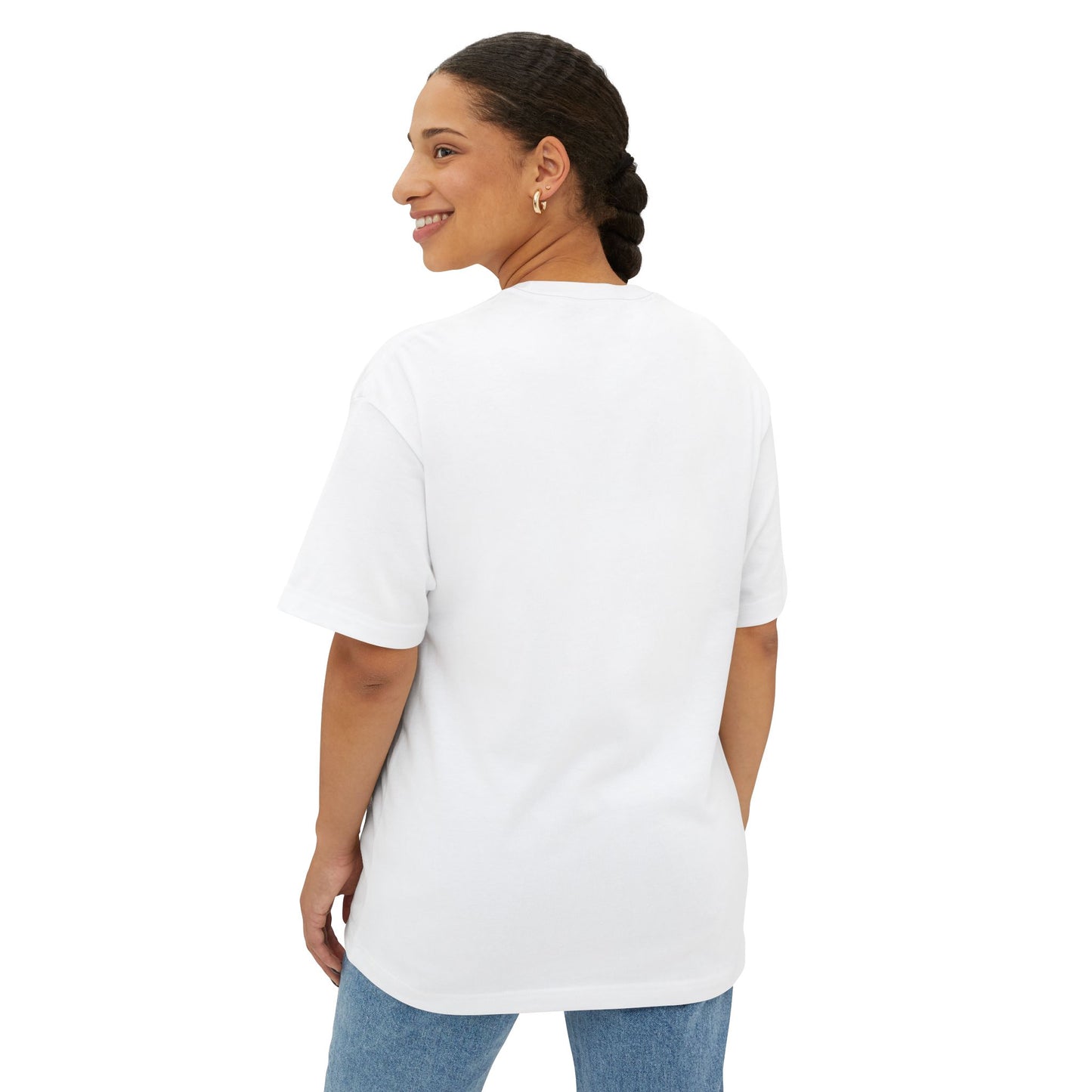 MAMA Leopard & Checkerboard Graphic Tee