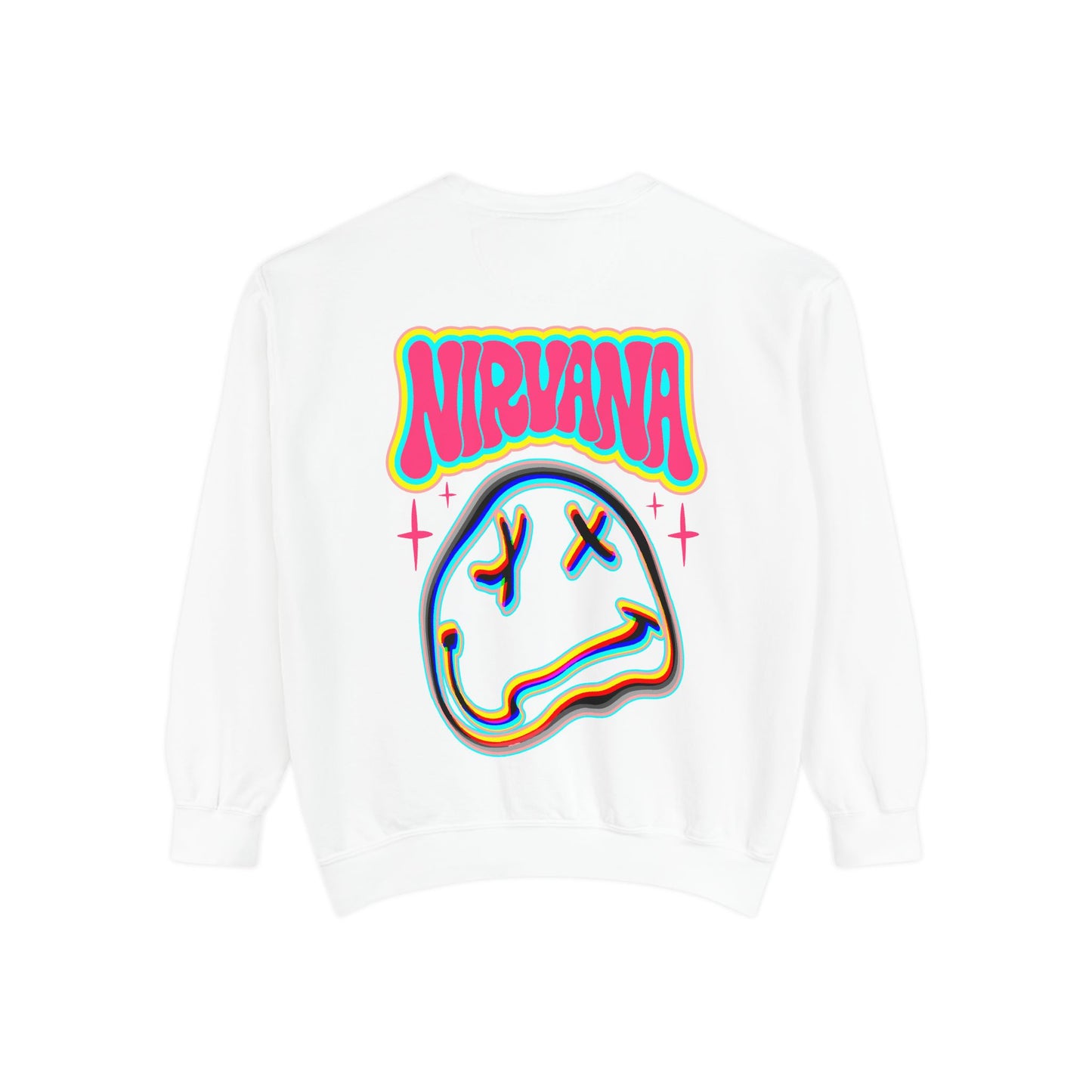 Nirvana Psychedelic Smiley Sweatshirt
