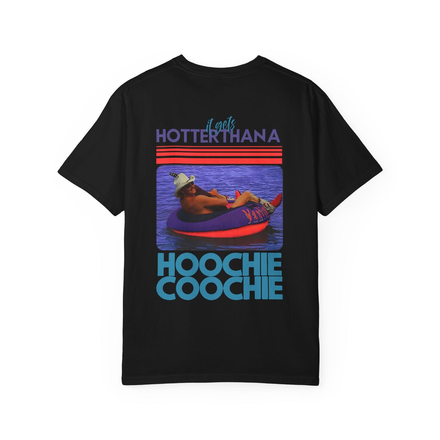 Hoochie Coochie T-Shirt — Retro Pool Vibes Graphic Tee