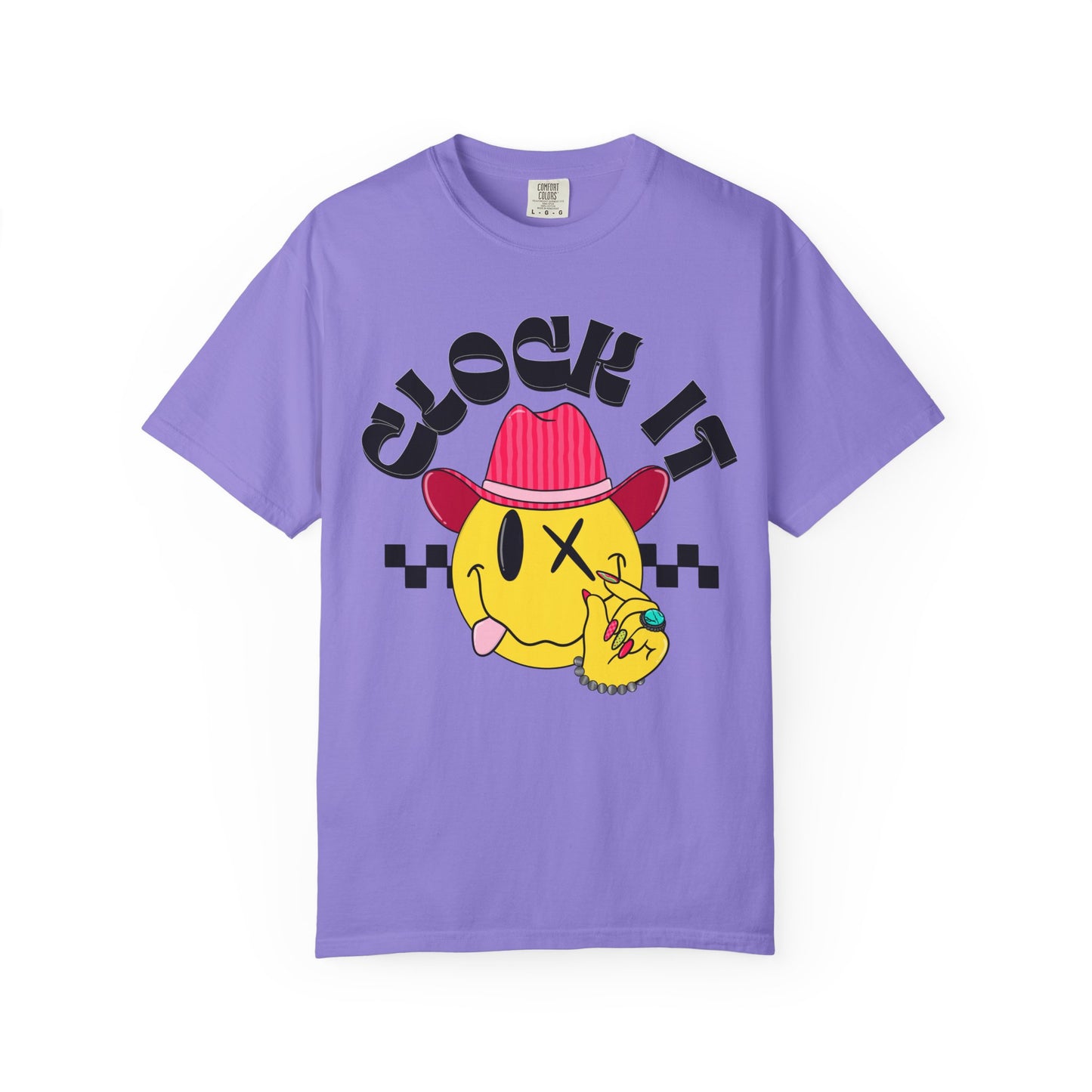 Clock It Graphic Tee for Casual Vibes