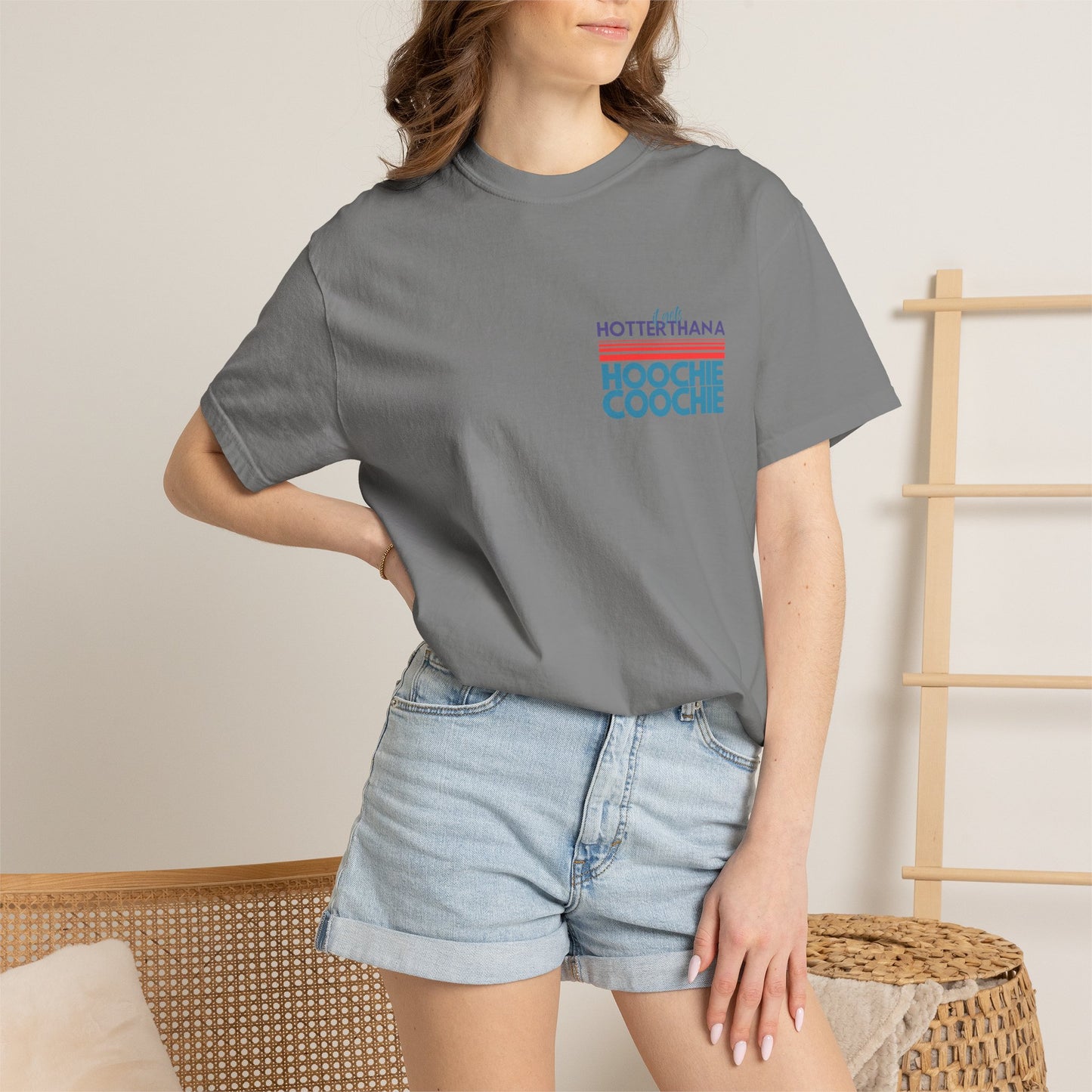 Hoochie Coochie T-Shirt — Retro Pool Vibes Graphic Tee