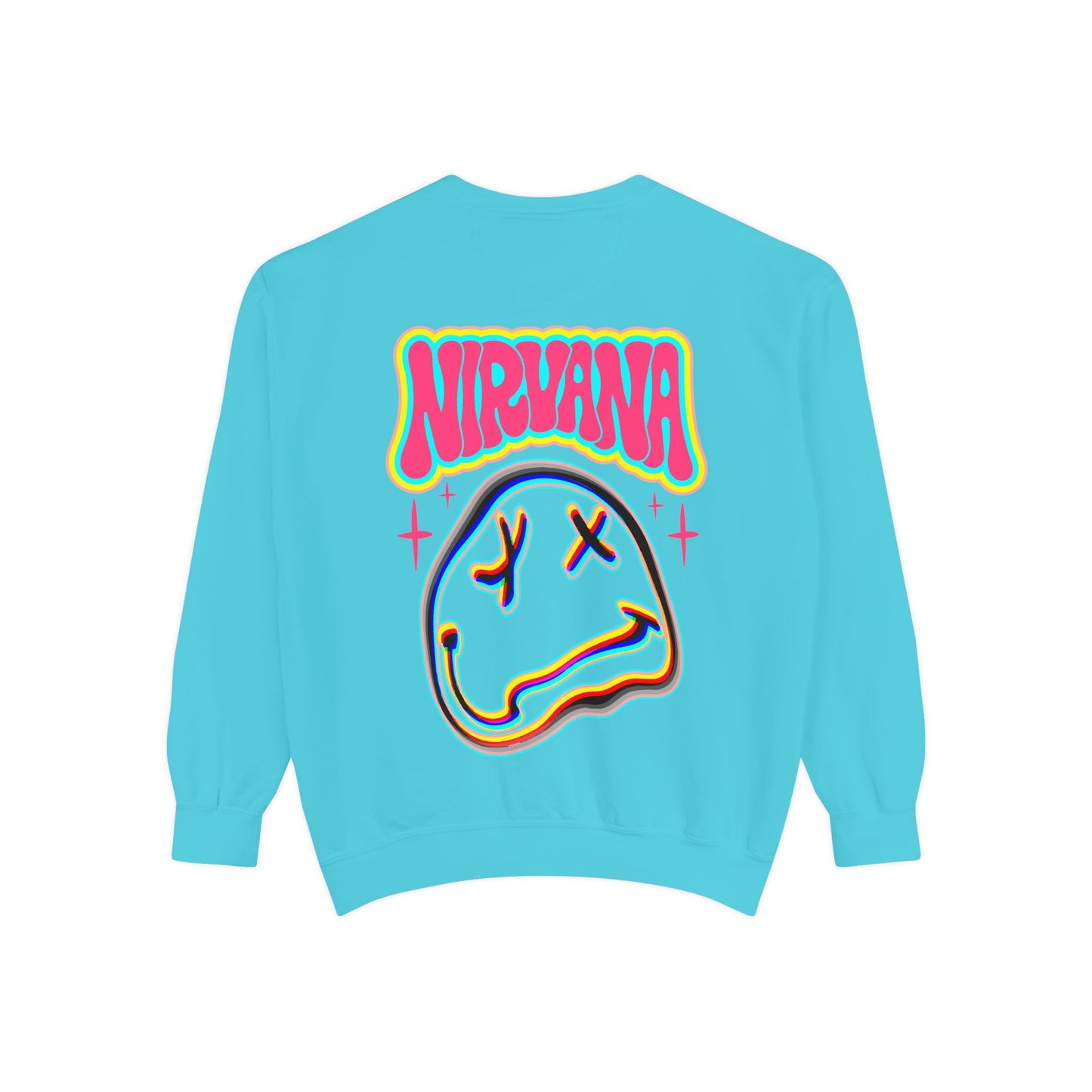 Nirvana Psychedelic Smiley Sweatshirt