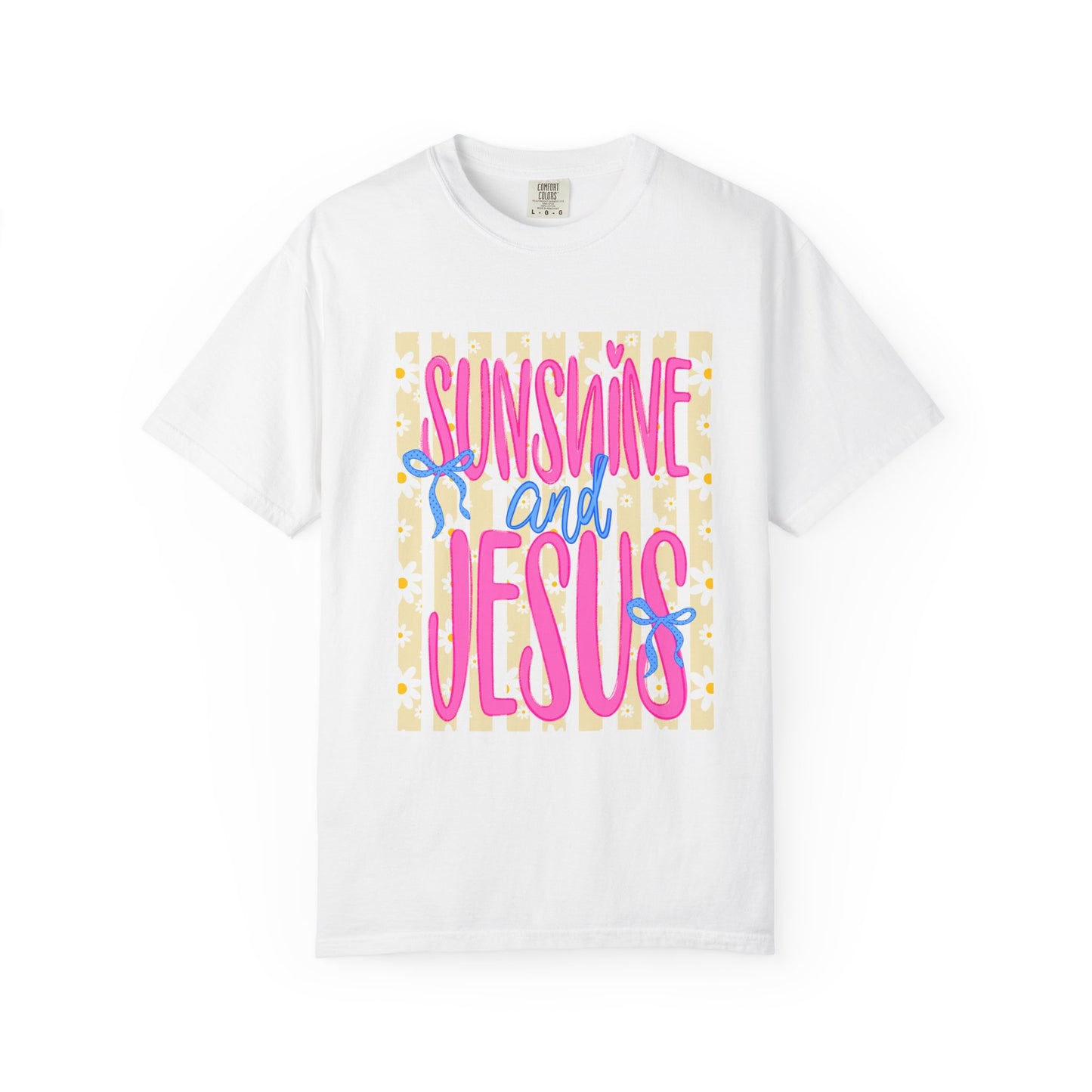 Sunshine and Jesus T-Shirt — Bright Faith Graphic Tee