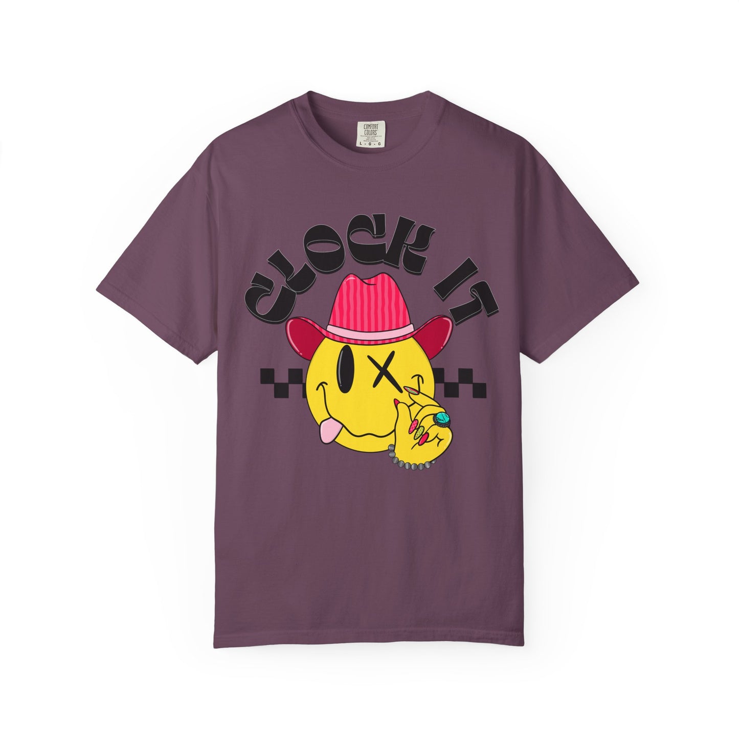 Clock It Graphic Tee for Casual Vibes