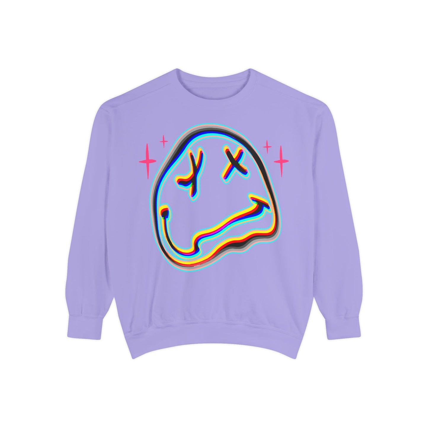 Nirvana Psychedelic Smiley Sweatshirt