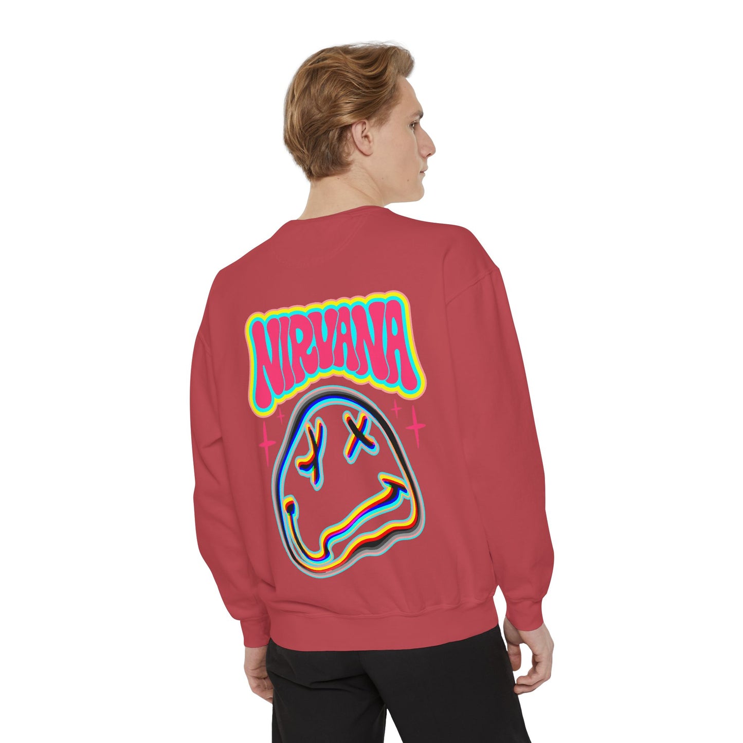 Nirvana Psychedelic Smiley Sweatshirt