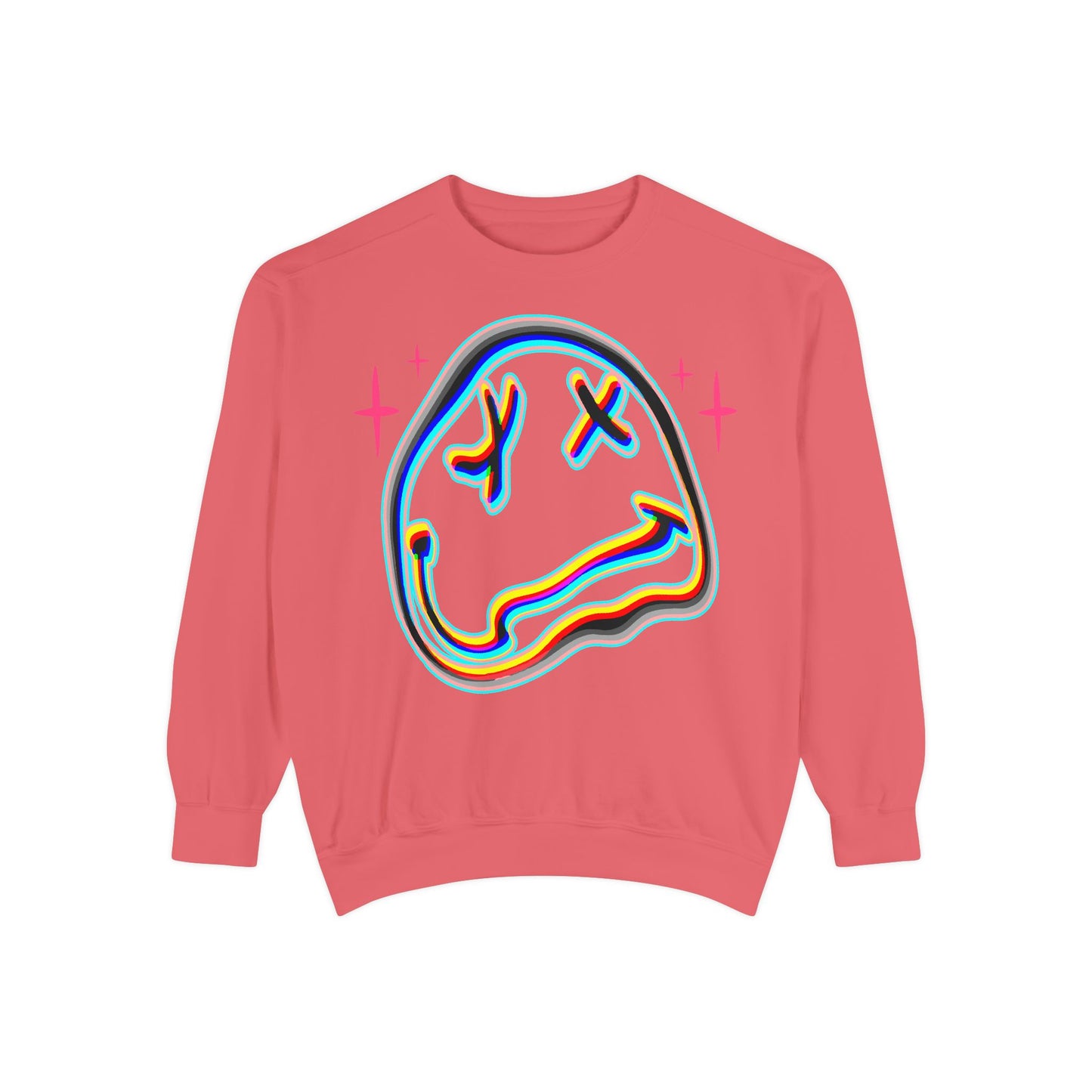 Nirvana Psychedelic Smiley Sweatshirt