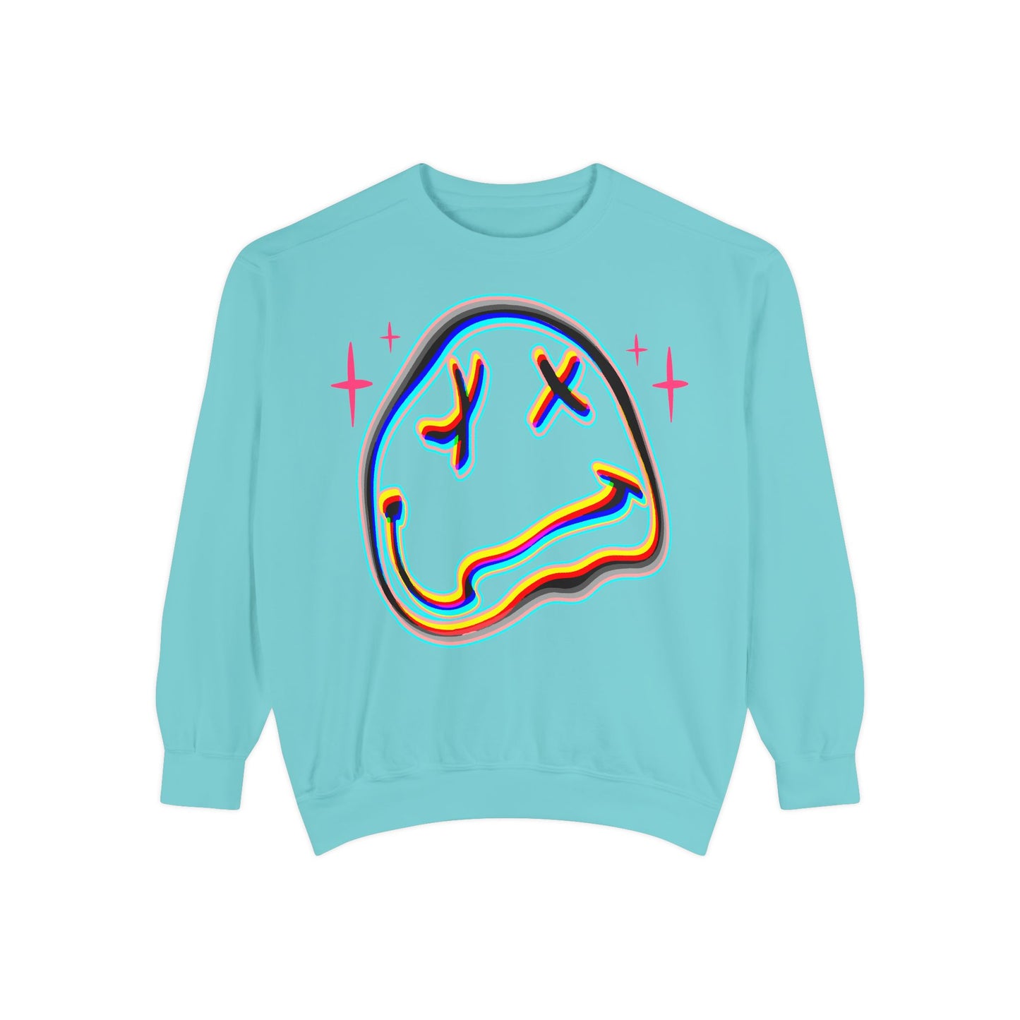 Nirvana Psychedelic Smiley Sweatshirt