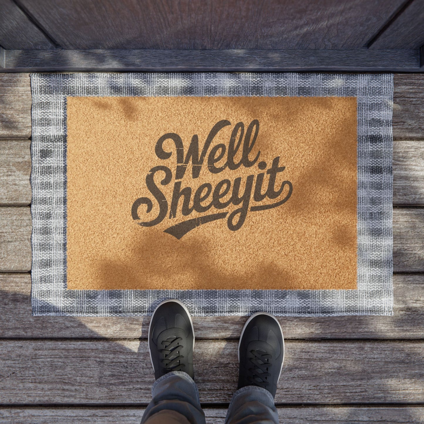 Doormat - "Well Sheeyit"