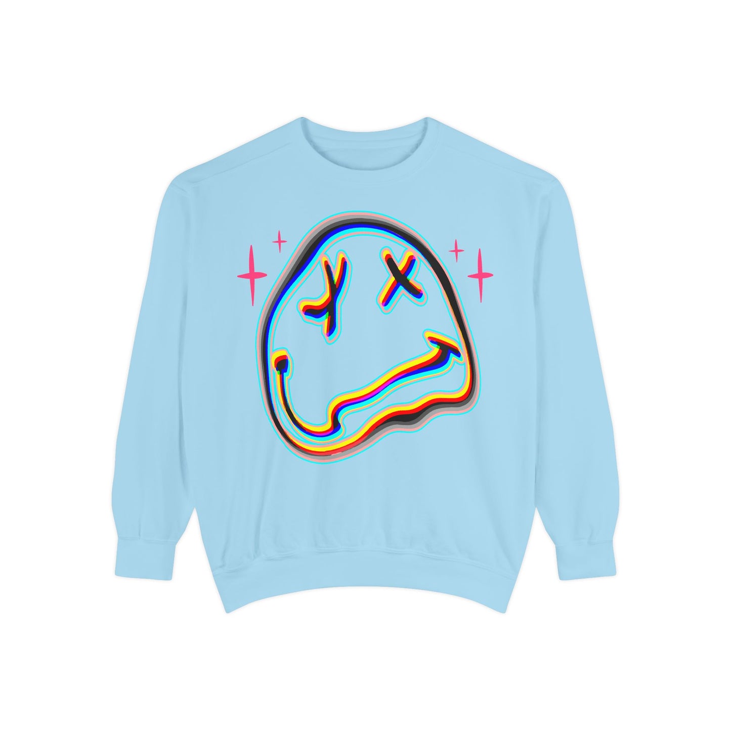 Nirvana Psychedelic Smiley Sweatshirt