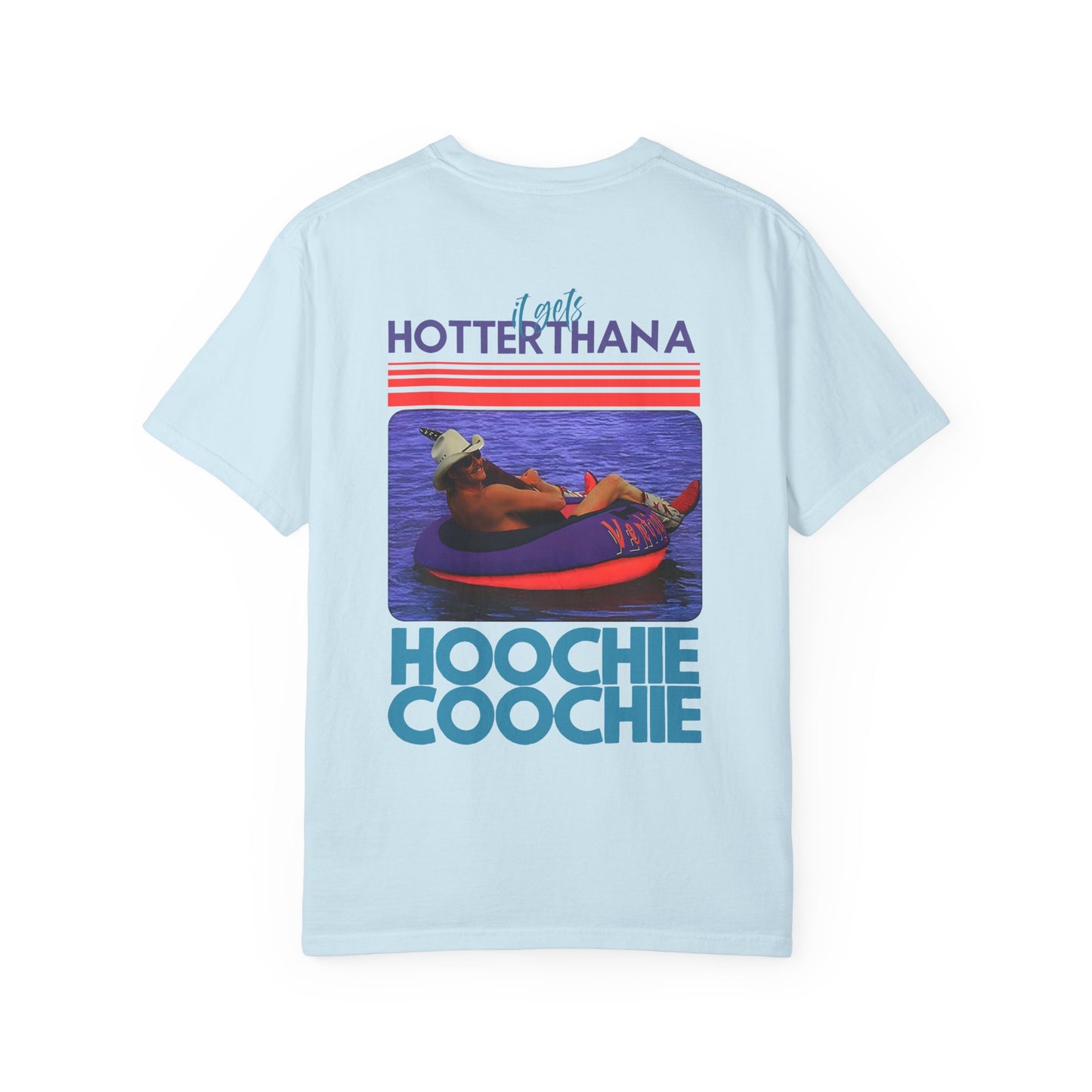 Hoochie Coochie T-Shirt — Retro Pool Vibes Graphic Tee