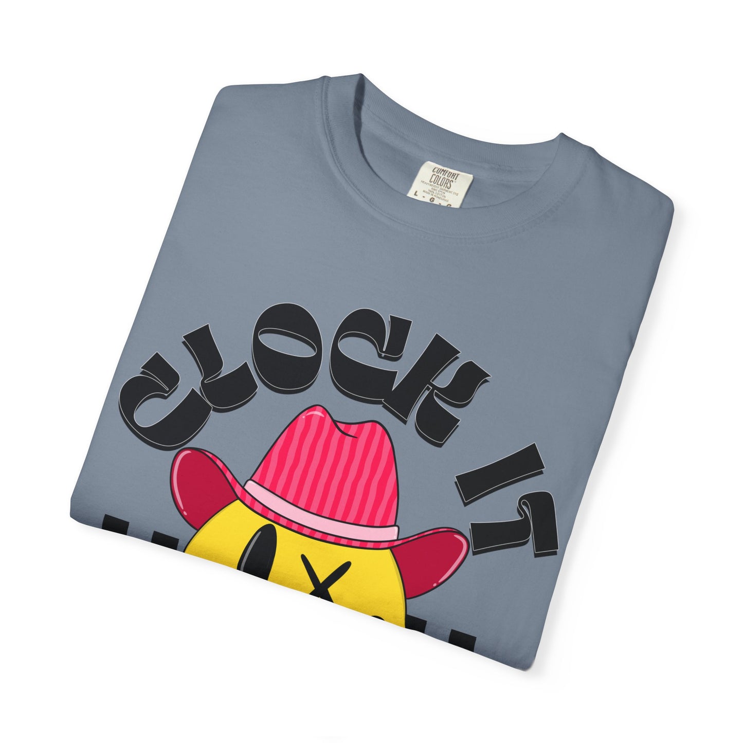 Clock It Graphic Tee for Casual Vibes