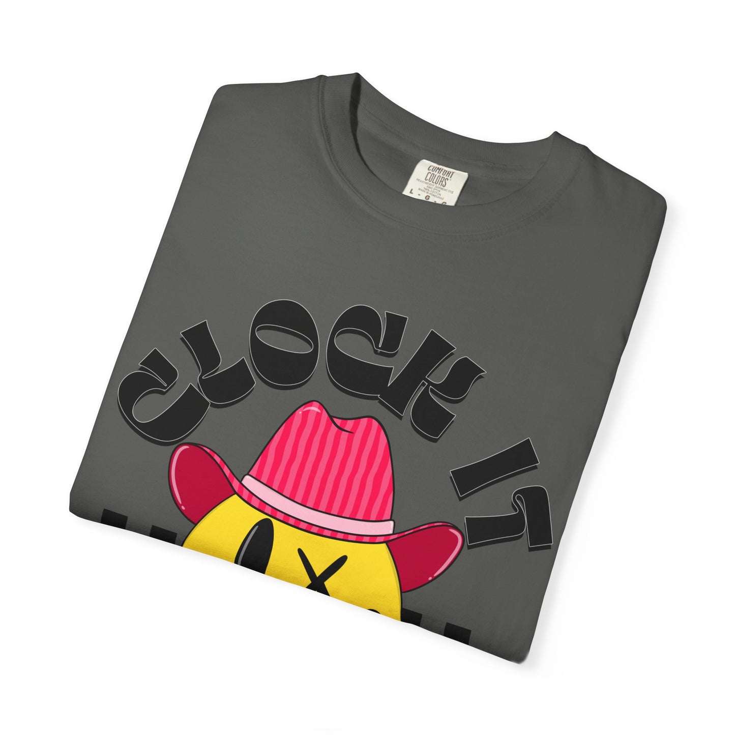 Clock It Graphic Tee for Casual Vibes