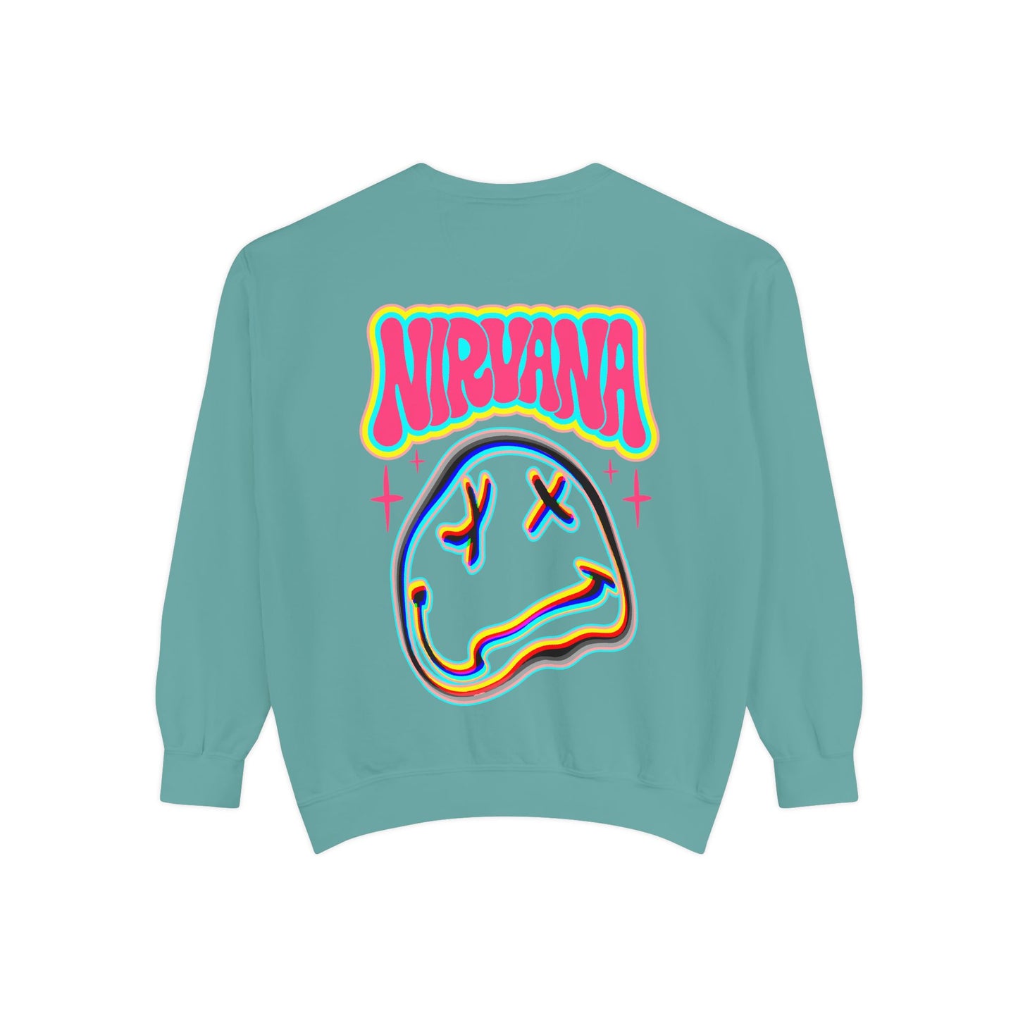 Nirvana Psychedelic Smiley Sweatshirt