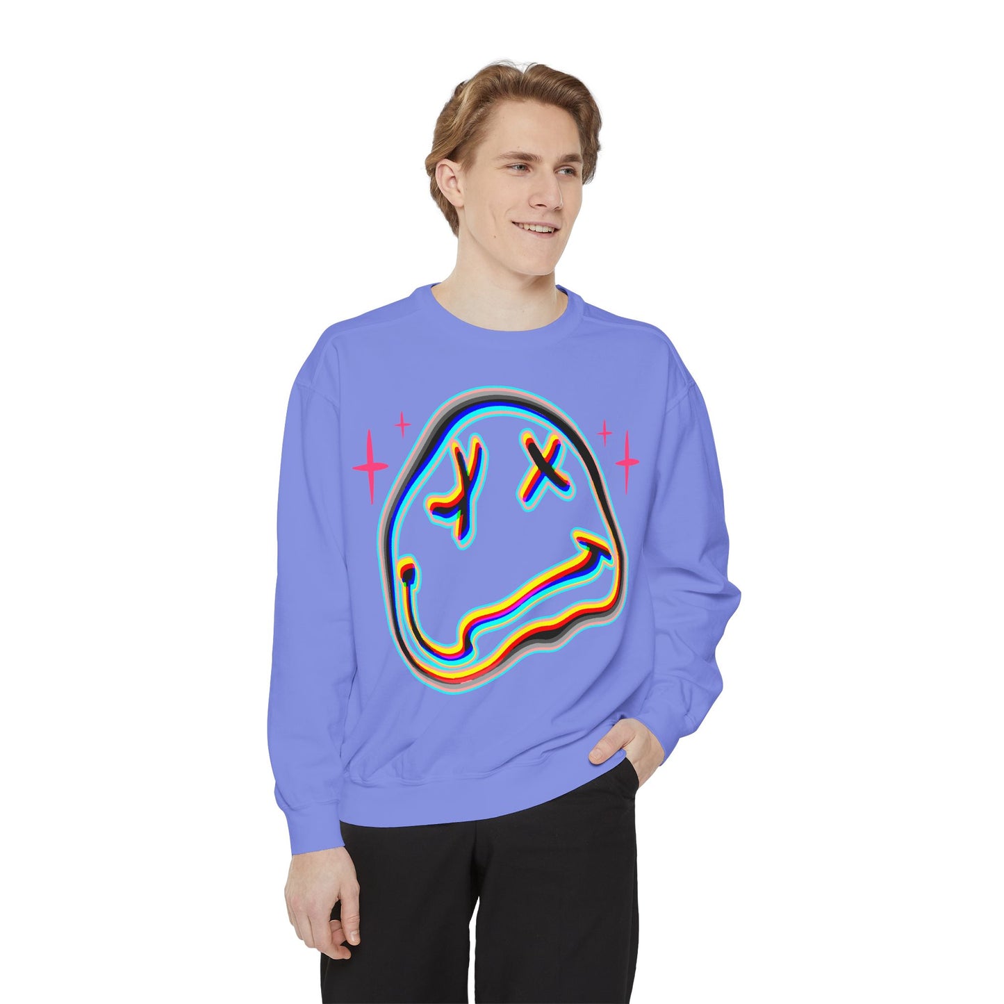Nirvana Psychedelic Smiley Sweatshirt