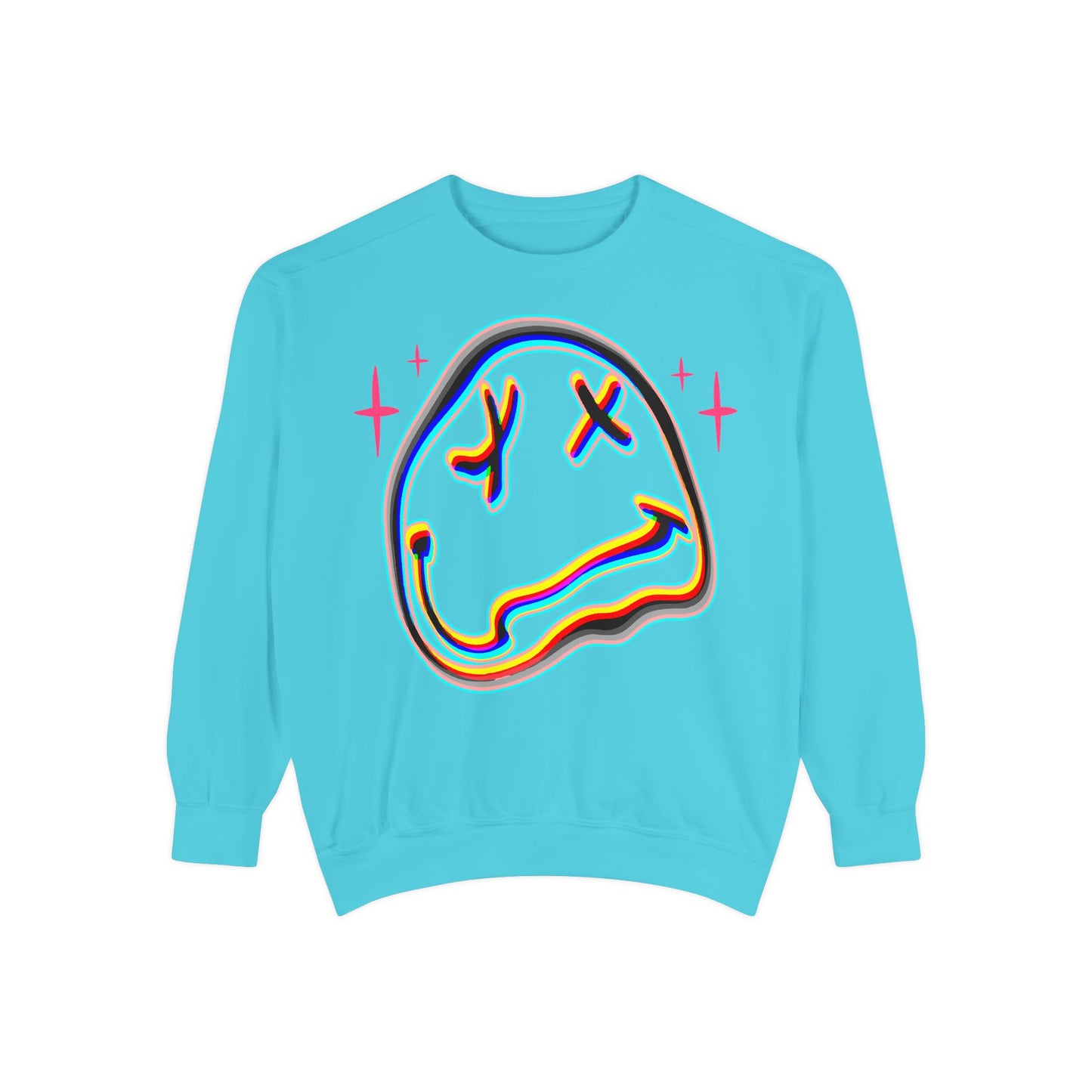 Nirvana Psychedelic Smiley Sweatshirt