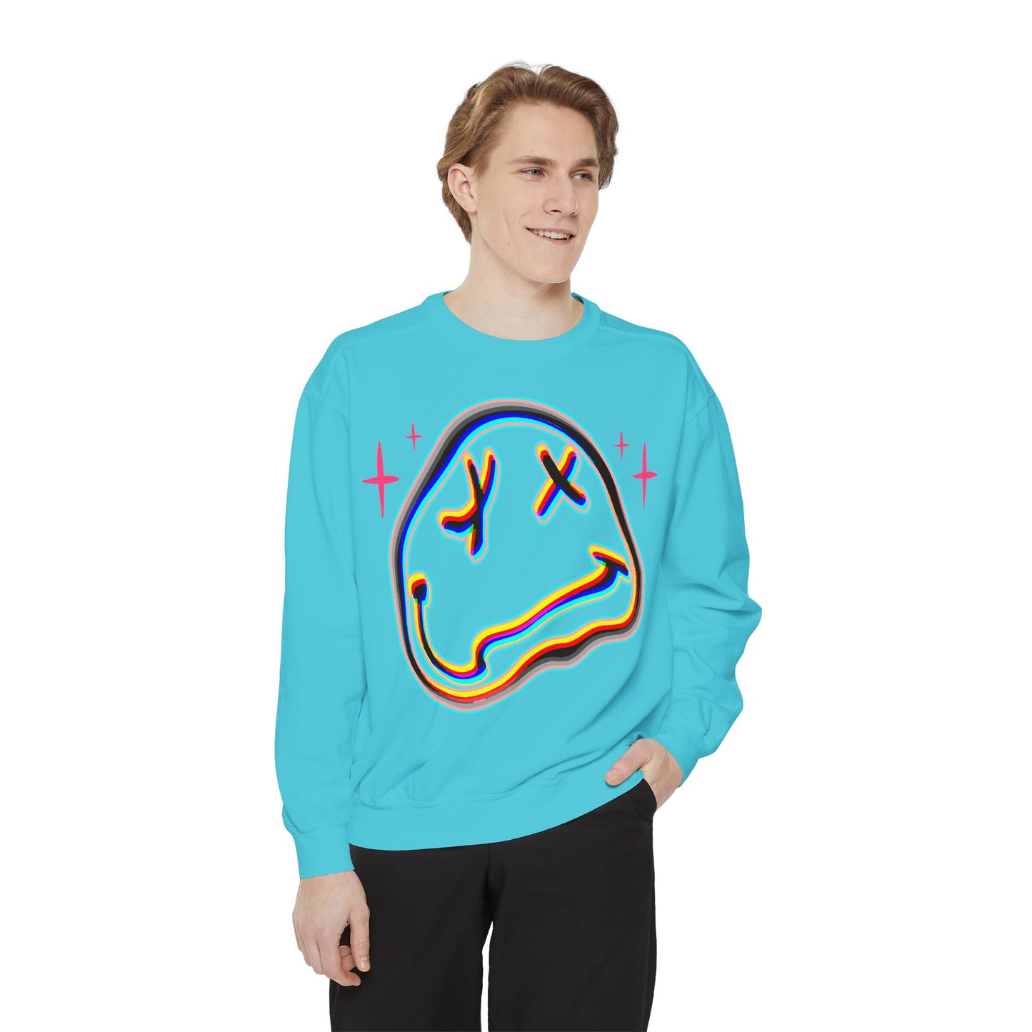 Nirvana Psychedelic Smiley Sweatshirt