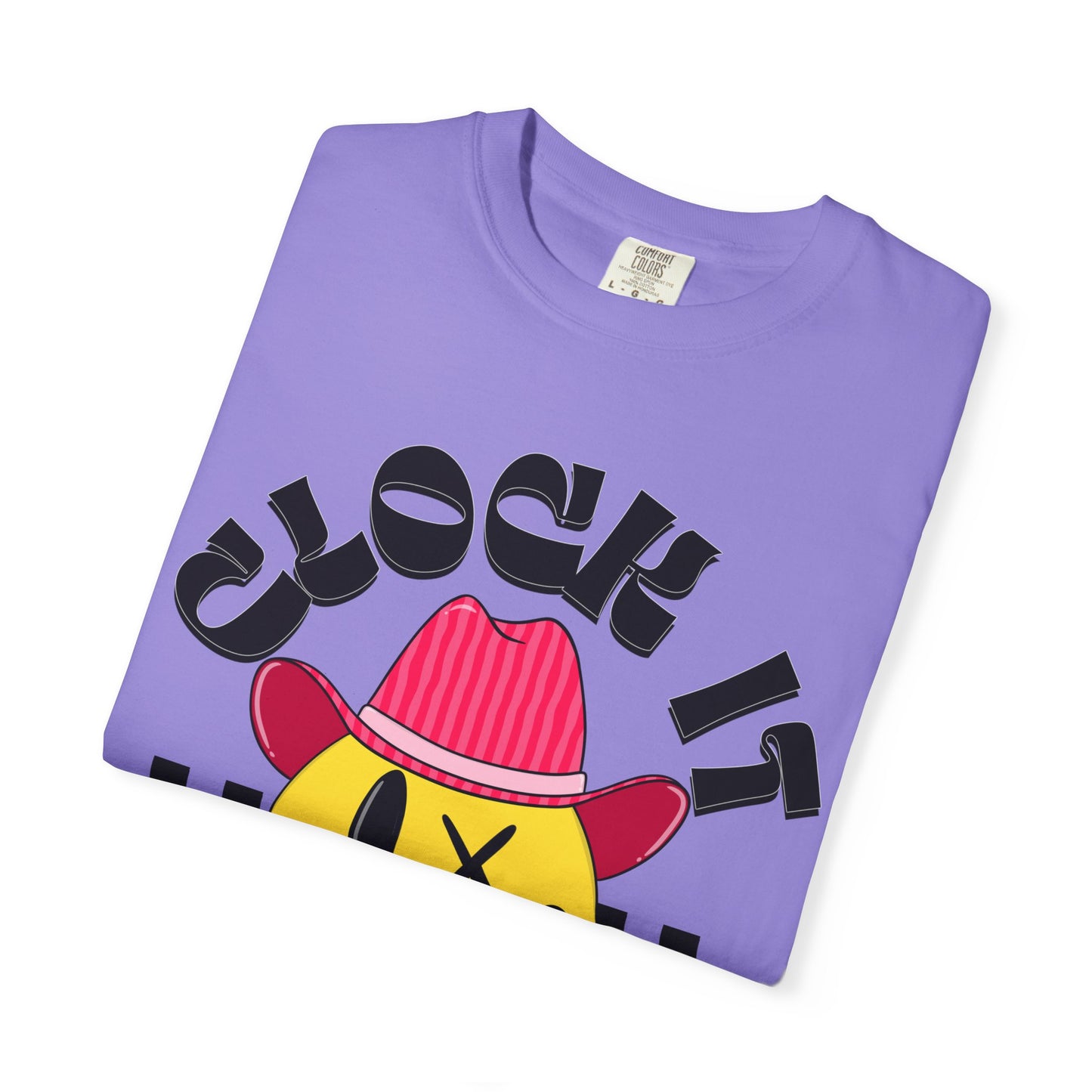 Clock It Graphic Tee for Casual Vibes