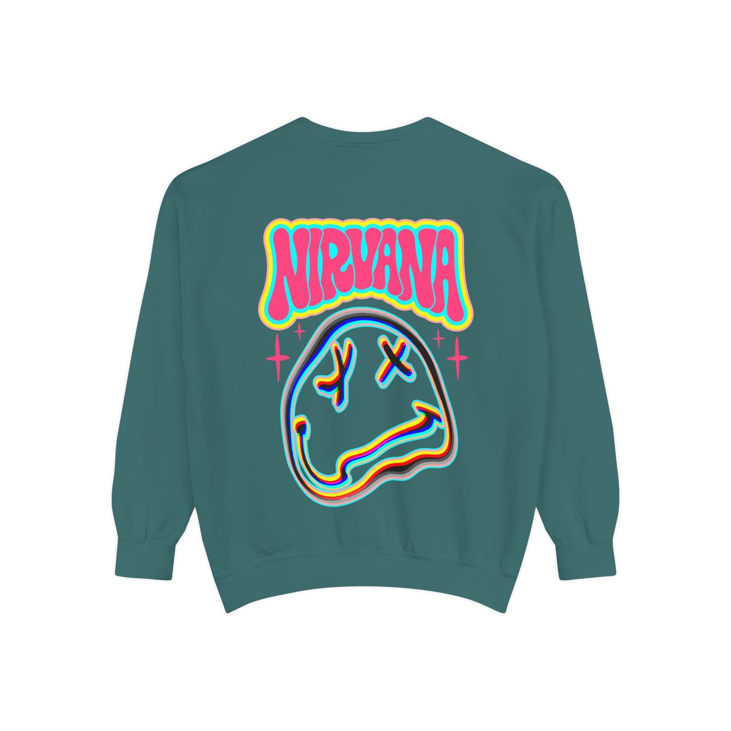 Nirvana Psychedelic Smiley Sweatshirt