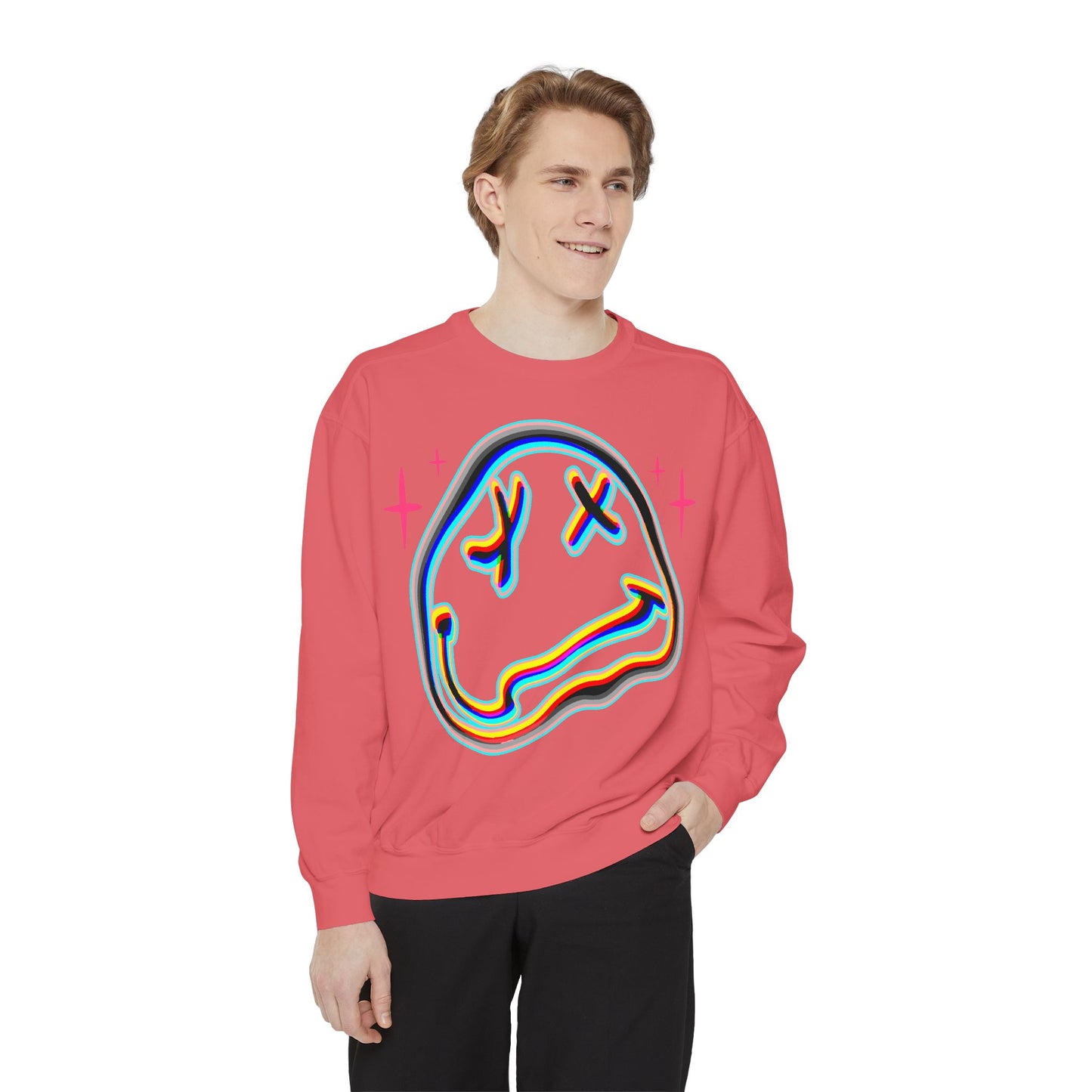 Nirvana Psychedelic Smiley Sweatshirt