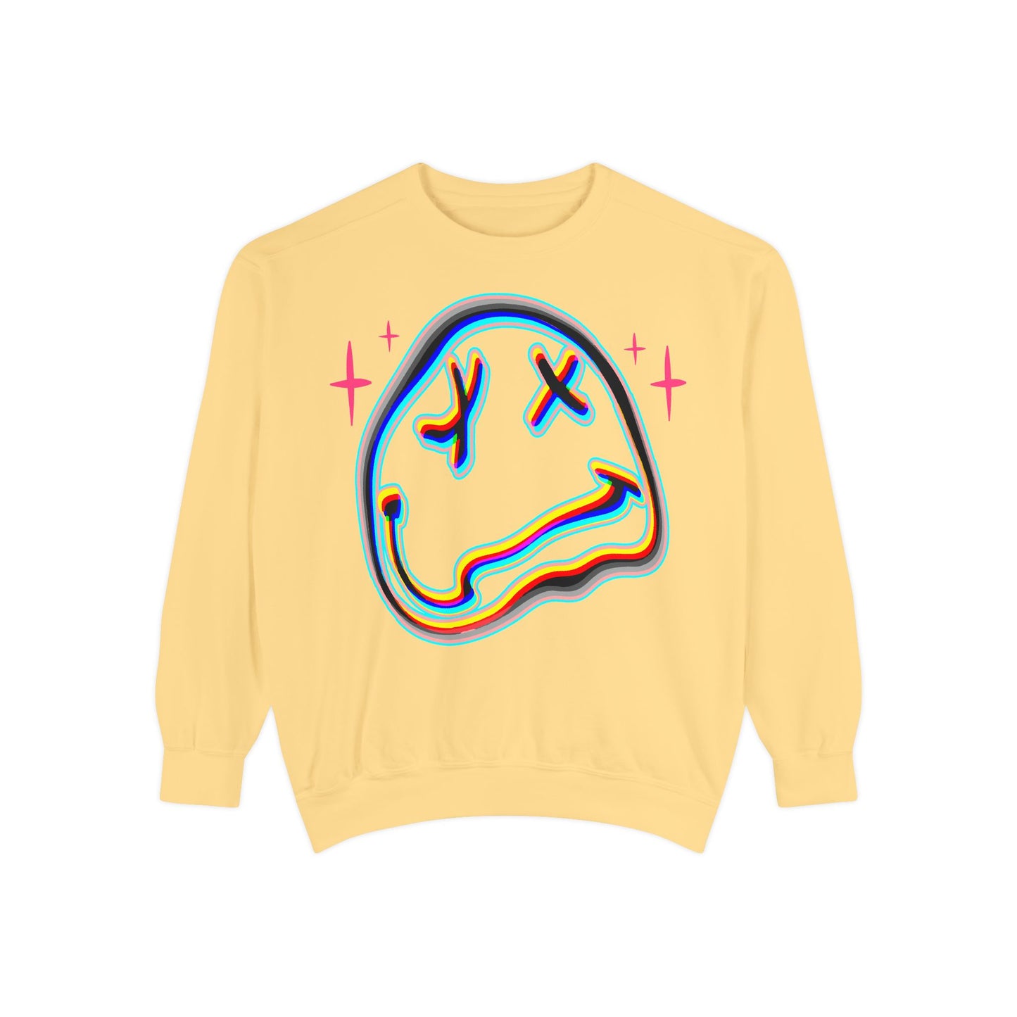 Nirvana Psychedelic Smiley Sweatshirt