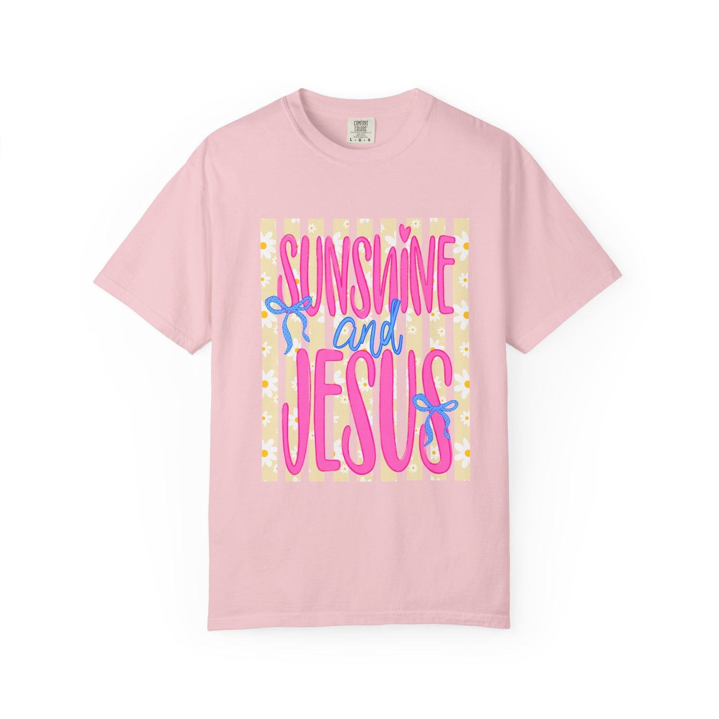 Sunshine and Jesus T-Shirt — Bright Faith Graphic Tee