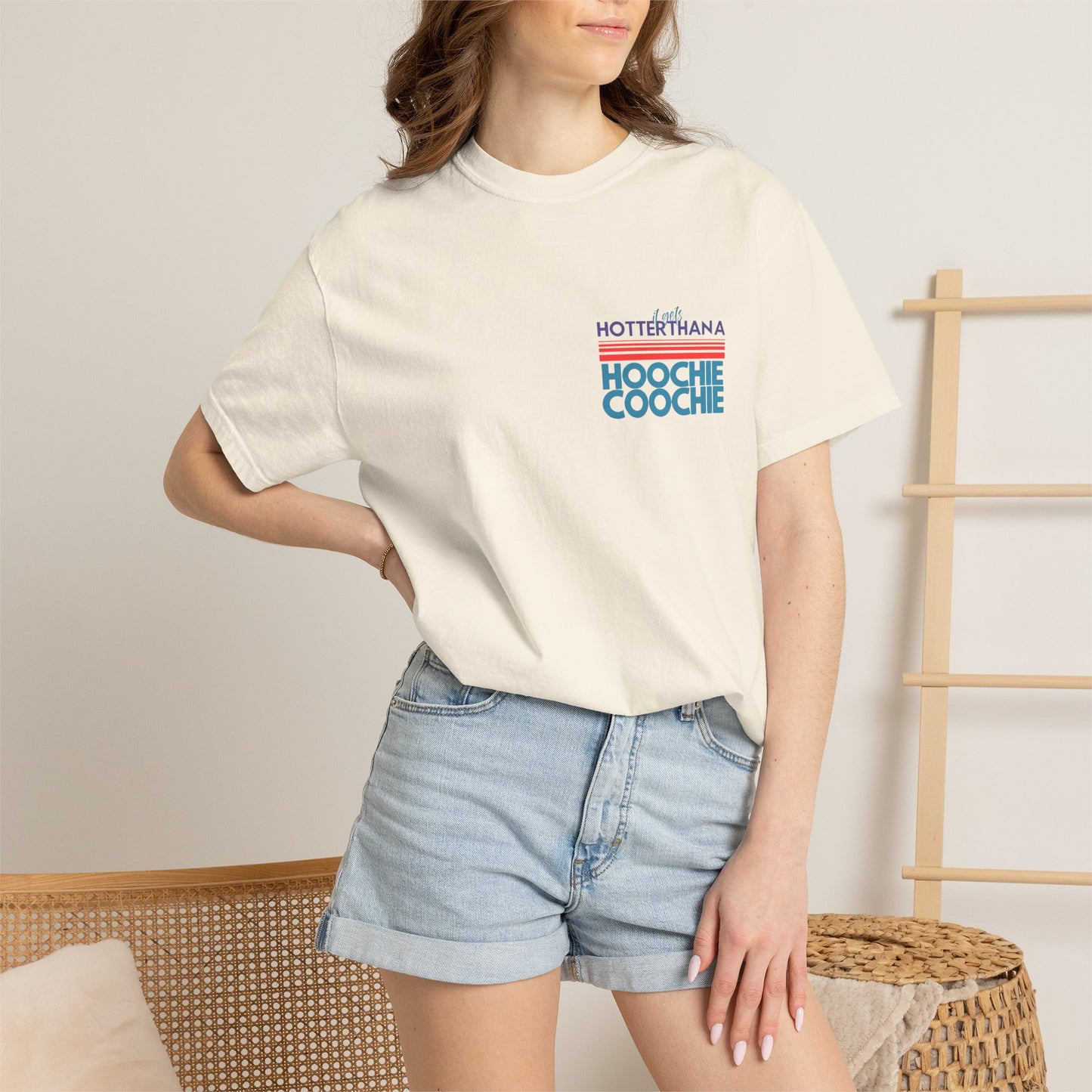 Hoochie Coochie T-Shirt — Retro Pool Vibes Graphic Tee