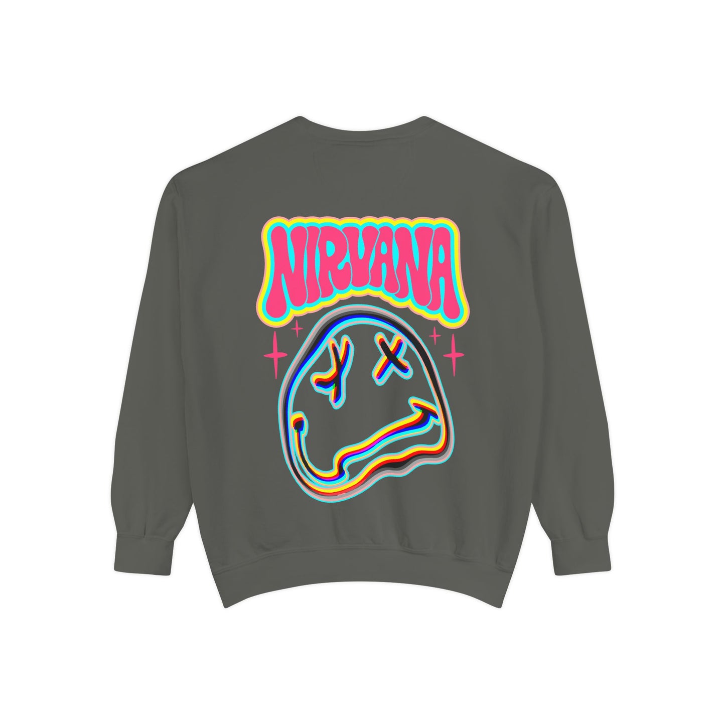 Nirvana Psychedelic Smiley Sweatshirt