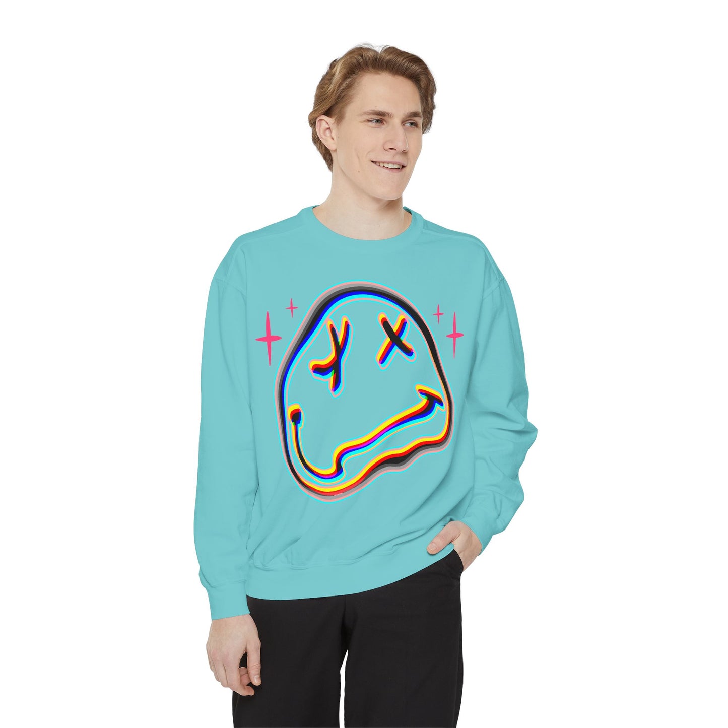 Nirvana Psychedelic Smiley Sweatshirt
