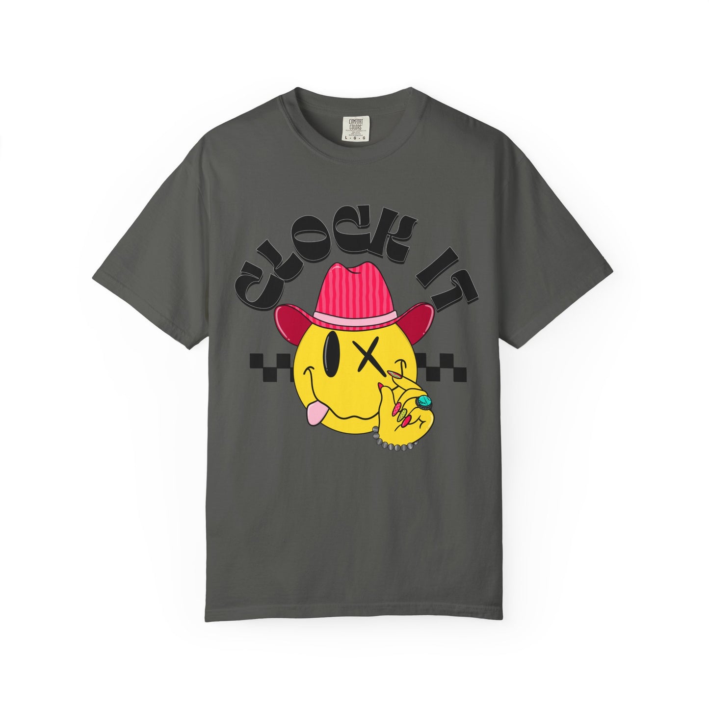 Clock It Graphic Tee for Casual Vibes