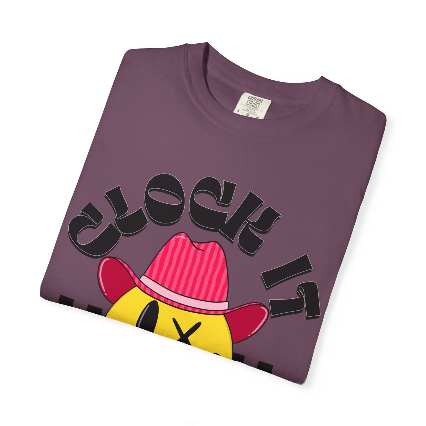 Clock It Graphic Tee for Casual Vibes