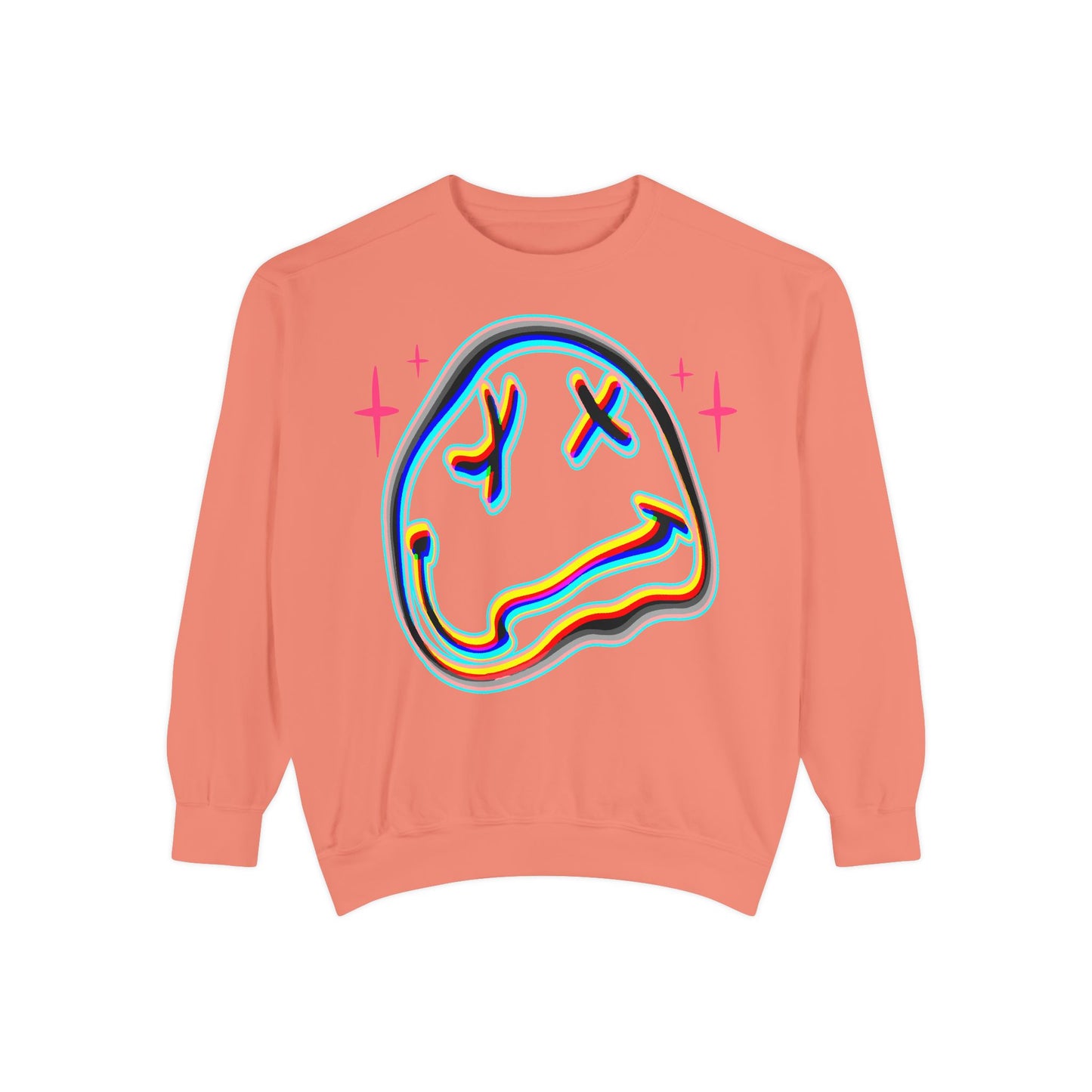 Nirvana Psychedelic Smiley Sweatshirt