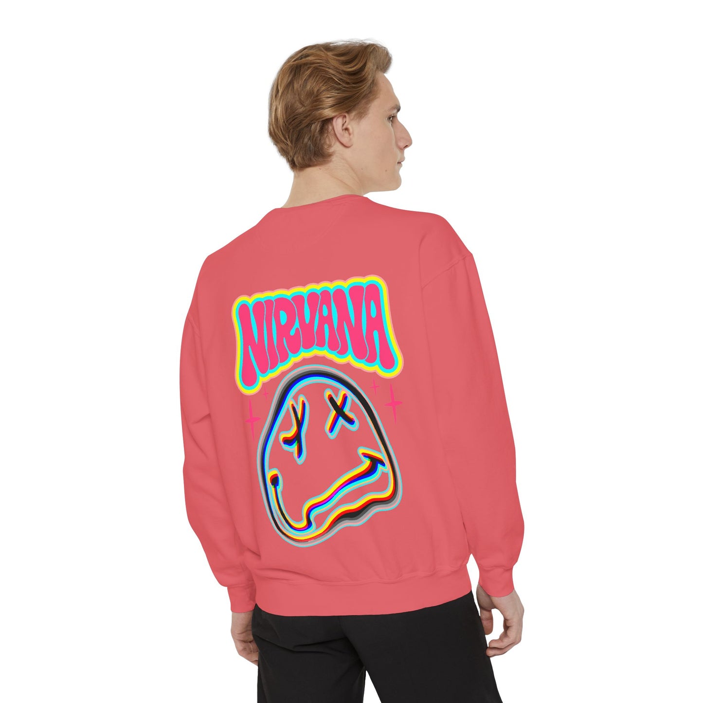 Nirvana Psychedelic Smiley Sweatshirt