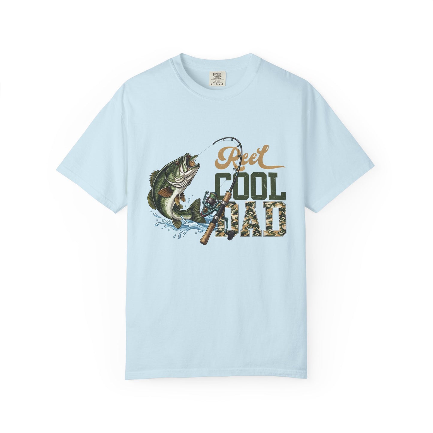 Reel Cool Dad Fishing T-Shirt — Bass Angler Gift for Fathers Day