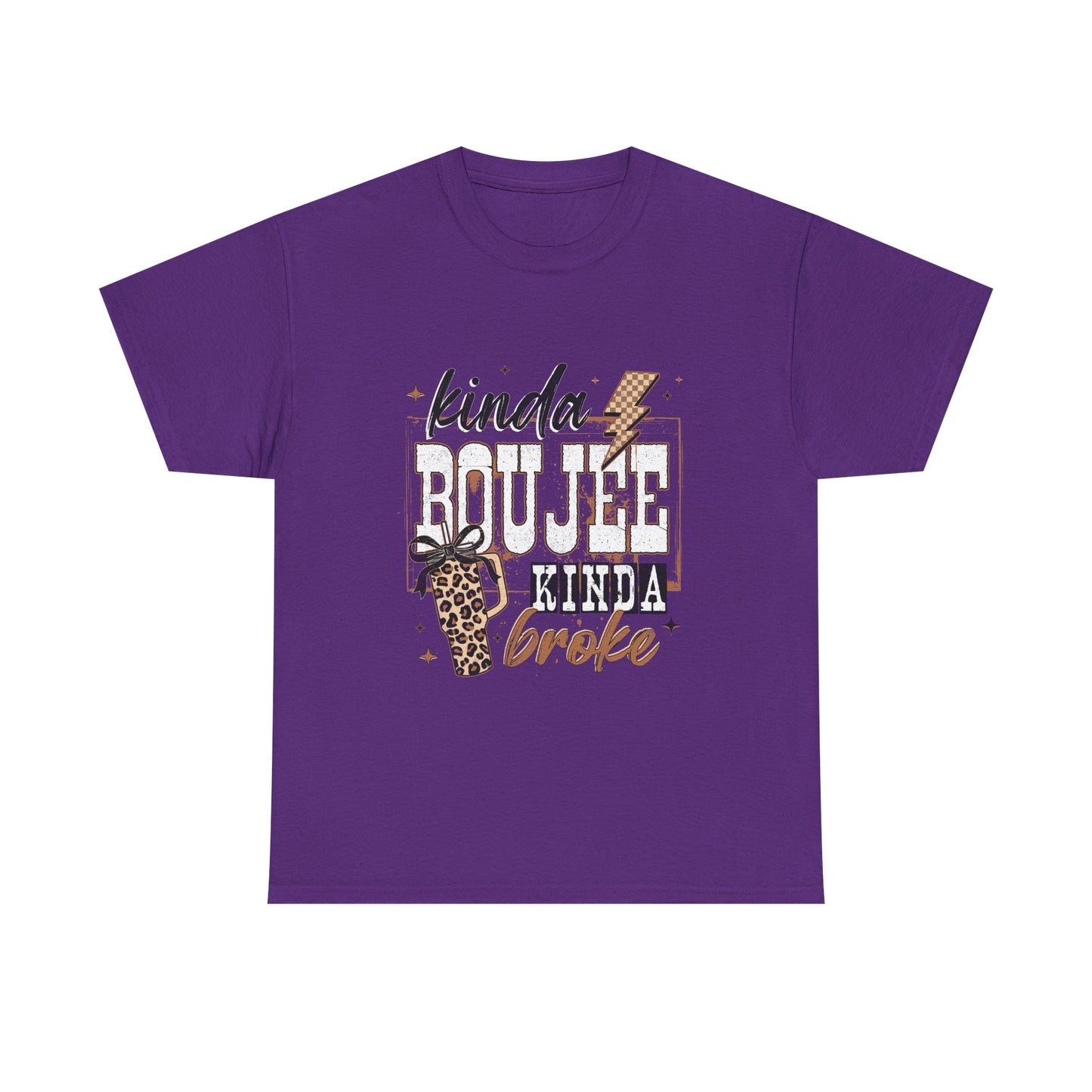 Kinda Boujee Kinda Broke Tee