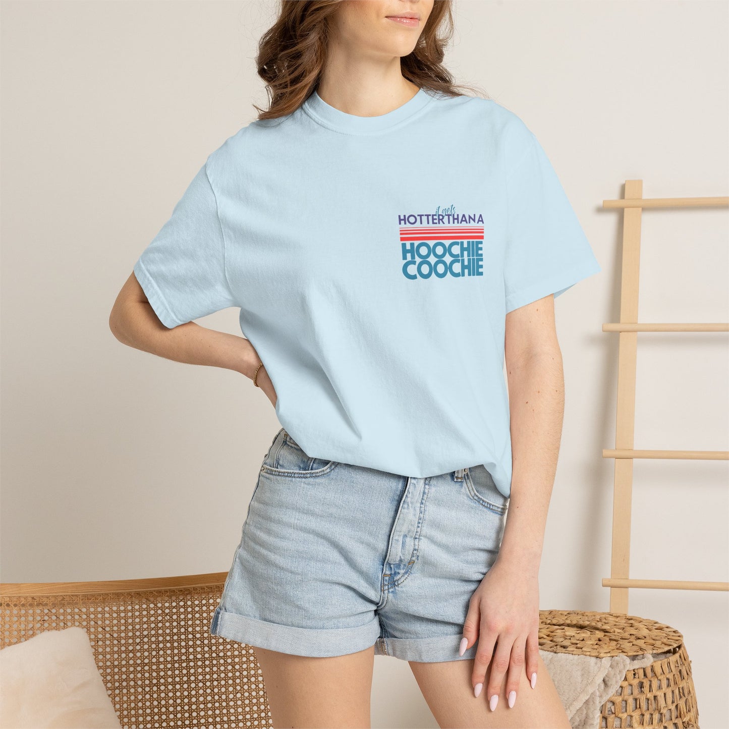 Hoochie Coochie T-Shirt — Retro Pool Vibes Graphic Tee