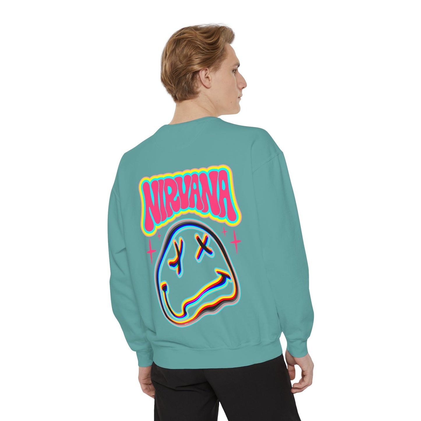 Nirvana Psychedelic Smiley Sweatshirt