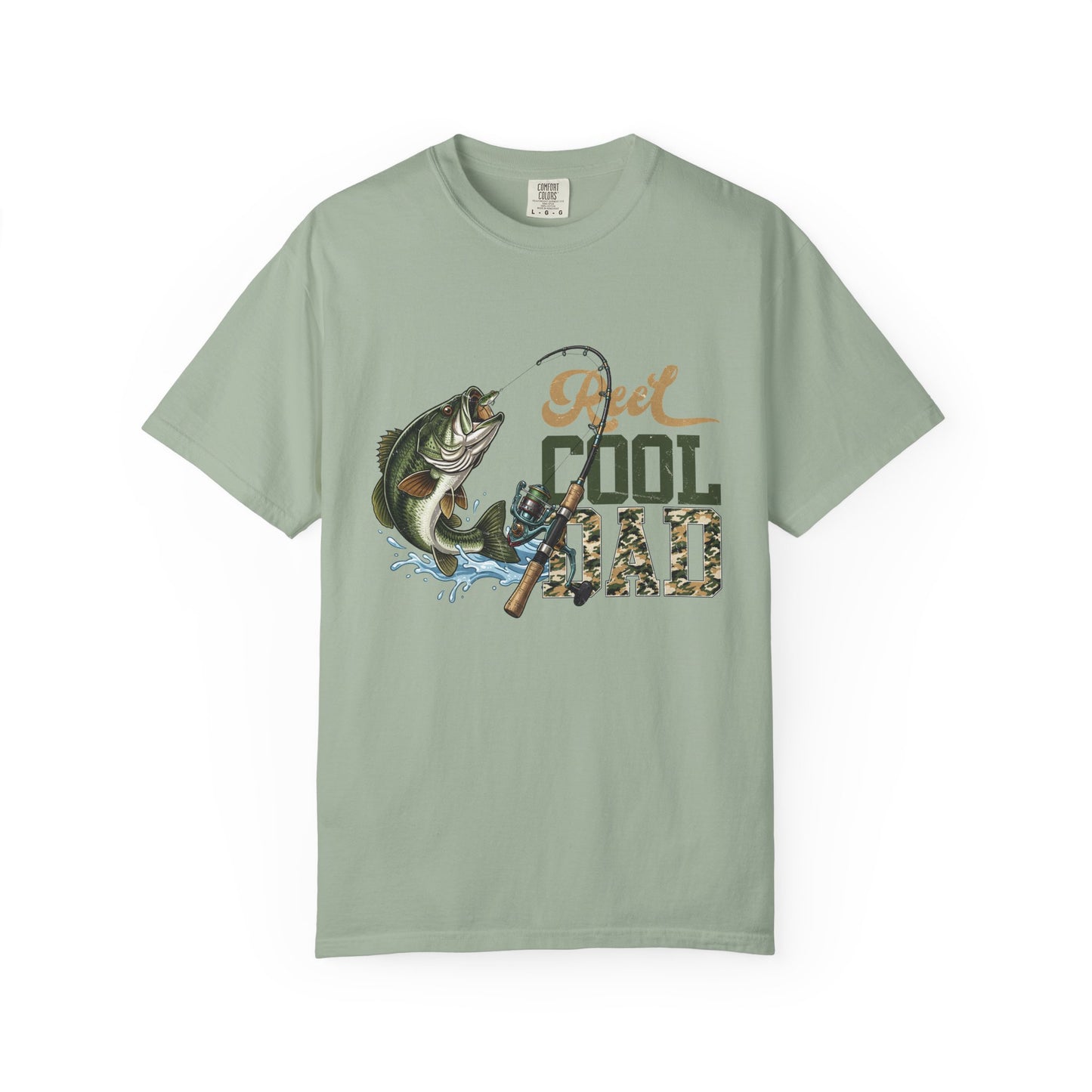 Reel Cool Dad Fishing T-Shirt — Bass Angler Gift for Fathers Day