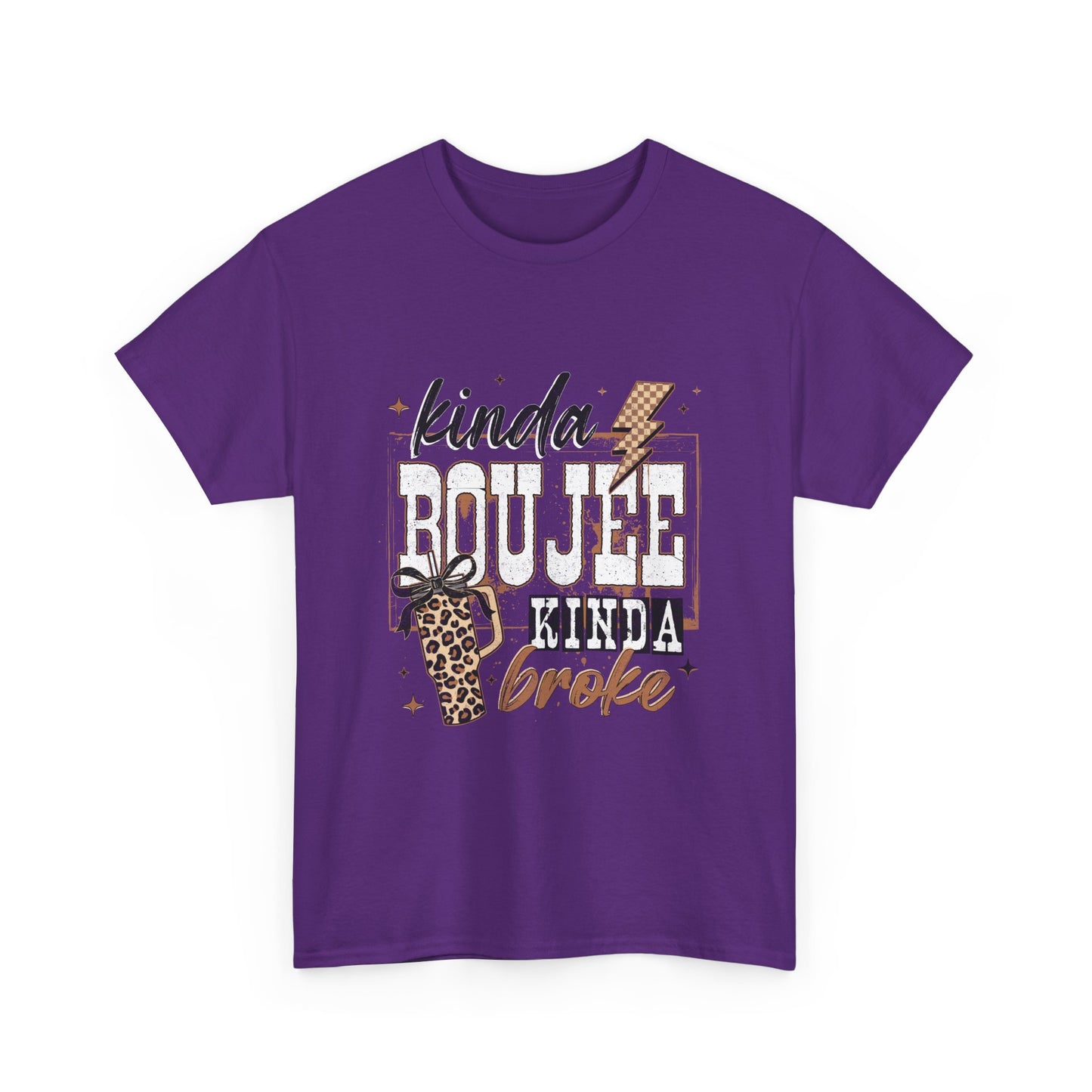 Kinda Boujee Kinda Broke Tee