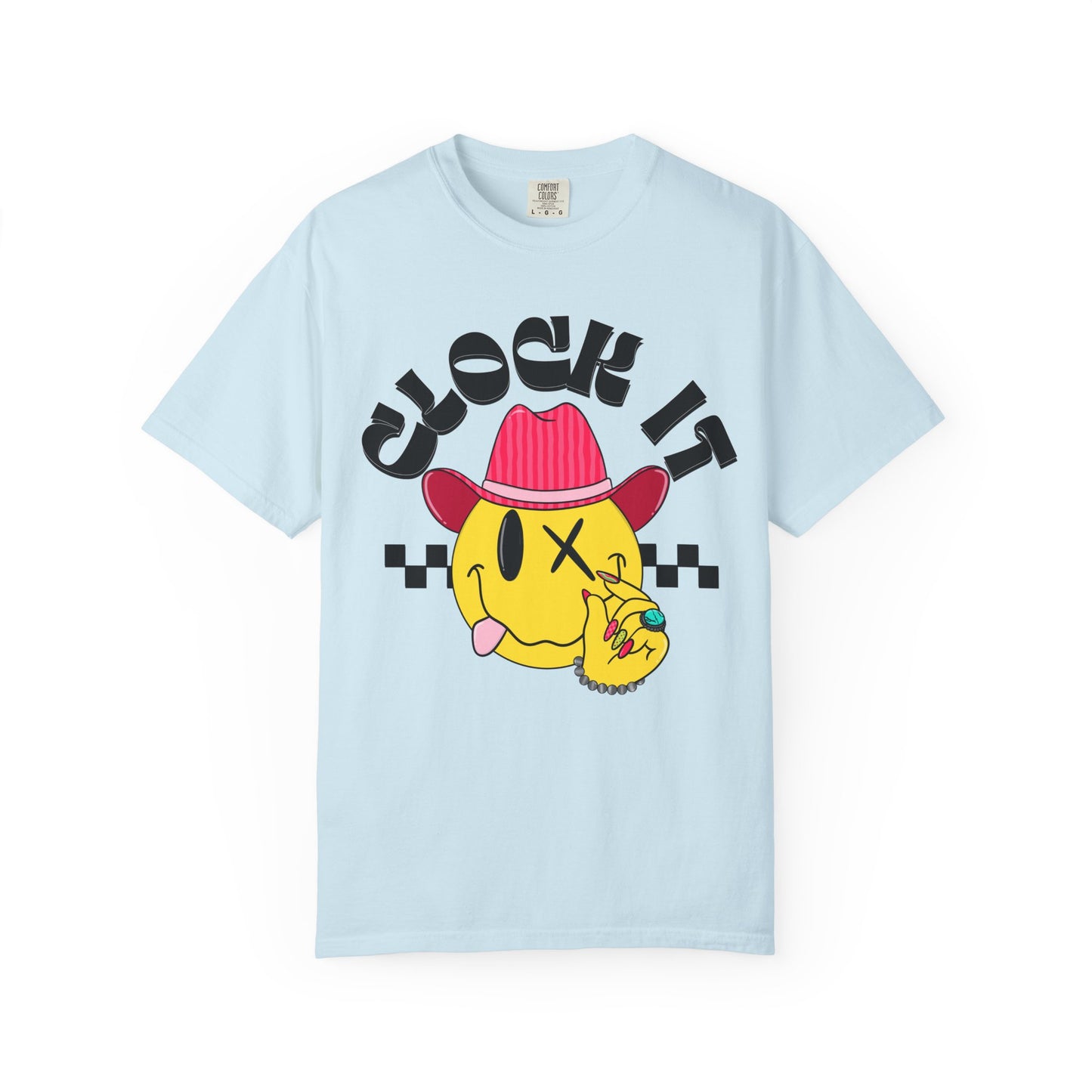 Clock It Graphic Tee for Casual Vibes
