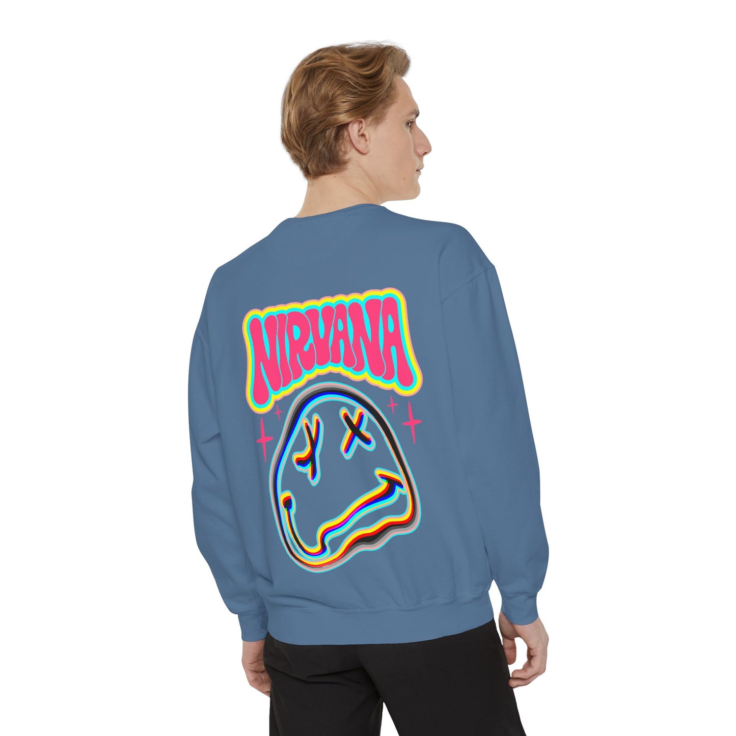 Nirvana Psychedelic Smiley Sweatshirt